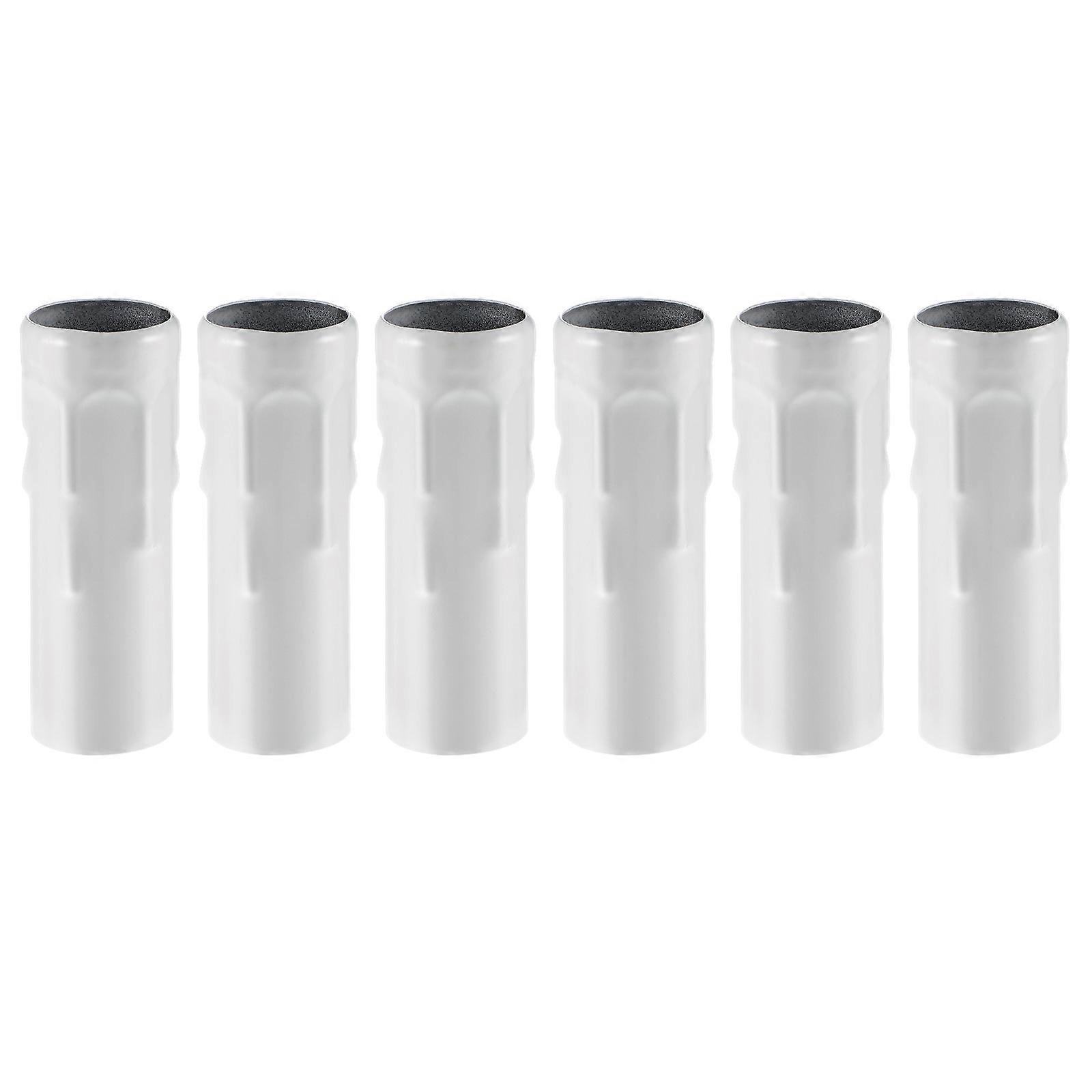 Light Socket Covers Porcelain Lamp Holders Interior Designers Candle Simulation 6Pcs