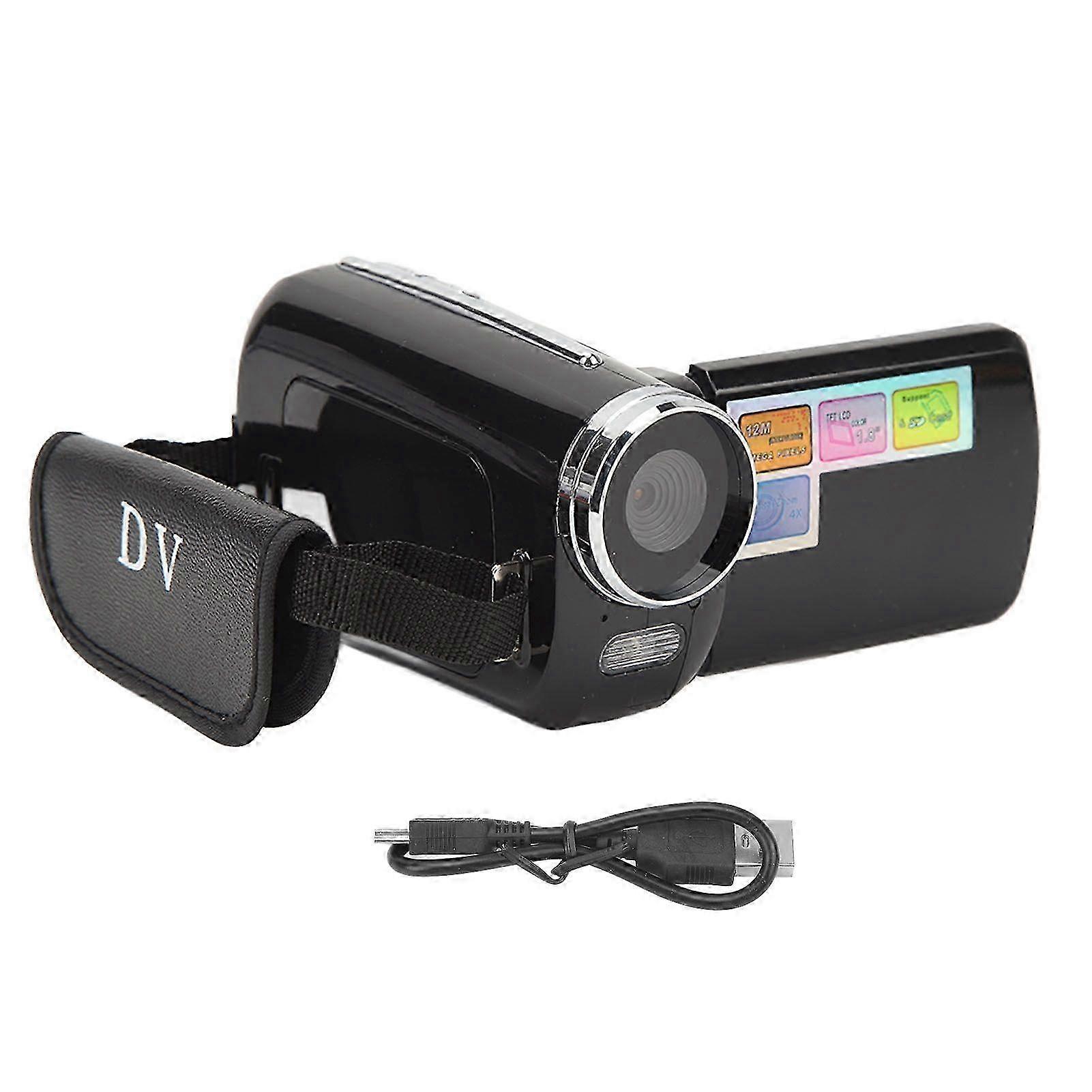 25-26 DV Recorder 1.8in IPS Touch Screen 4x Digital Zoom Handheld Digital Video Camera Camcorder
