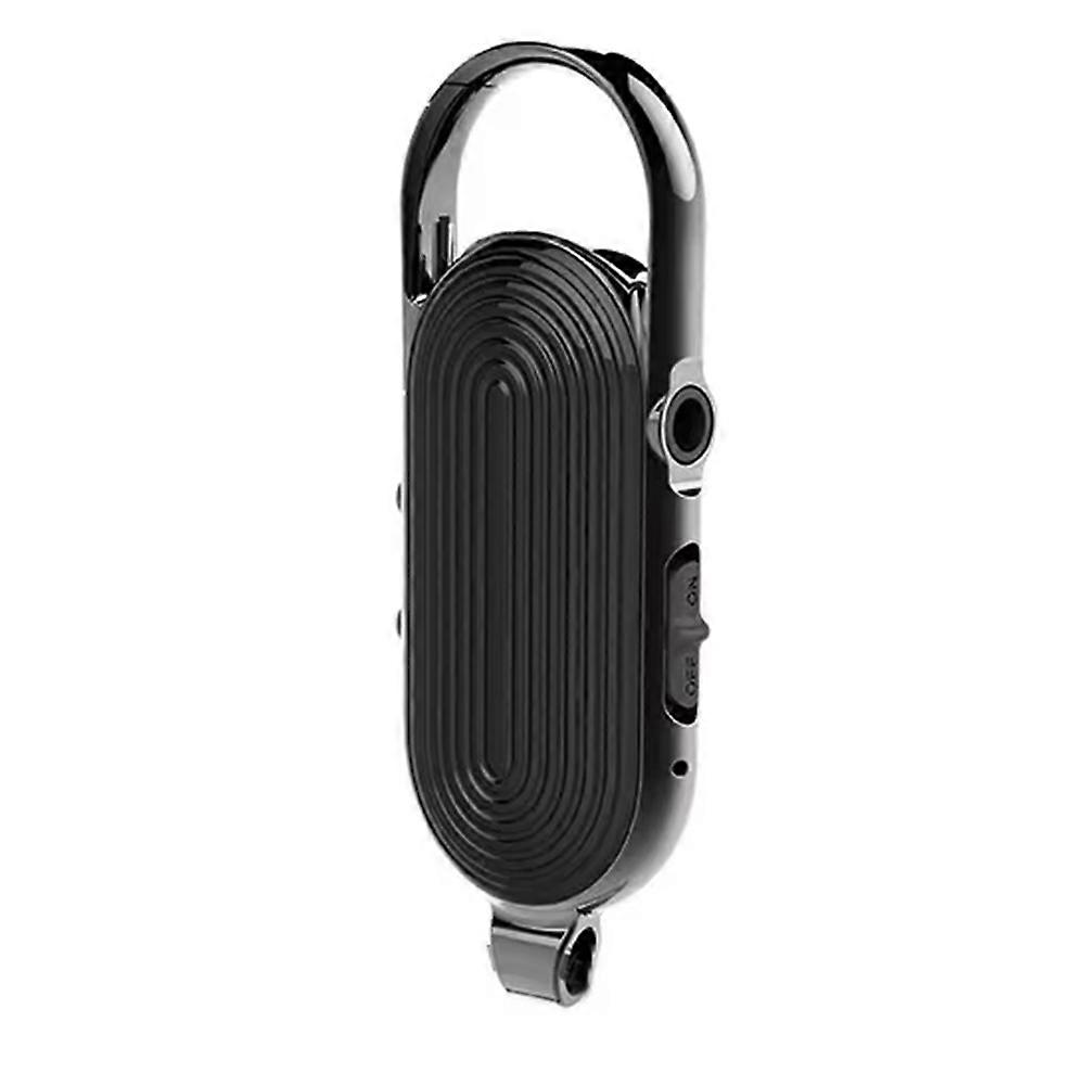 Keychain Sound Activated Voice Recorder Key Hook Mini Dictaphone Voice Audio Recording 4G Noise Reduce MP3 Player