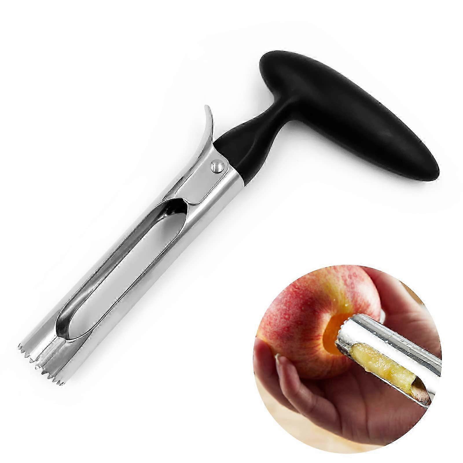 Apple corer, apple and pear corer, apple slicer, fruit corer, for household and kitchen with sharp