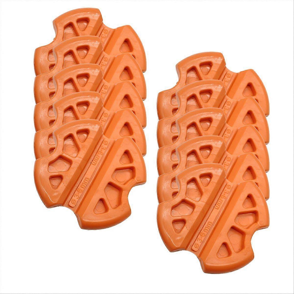 10pcs Wire Pulling Tool Portable Perforated Tube Cable Puller for Electricians Handheld Wire Grippi