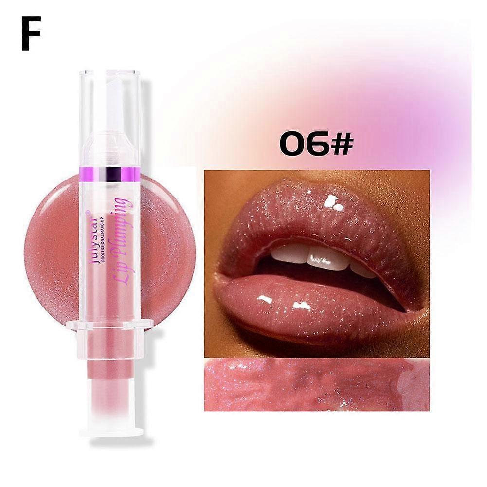 Plumping Lip Gloss With Collagen And Hyaluronic Acid Moisturizing Lip Balm With Vitamin E And SPF For Full Shiny Lips