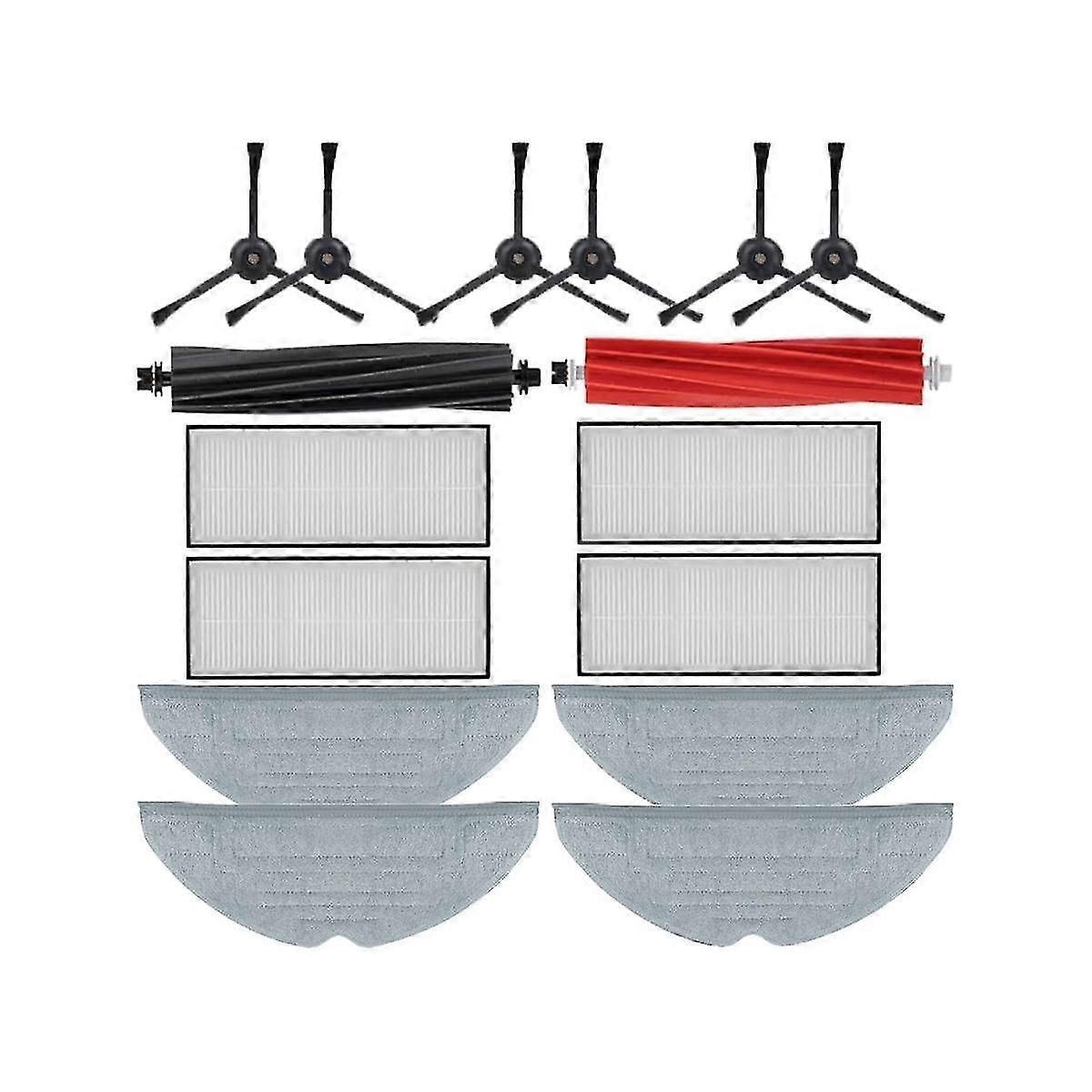 For S8/s8+/s8 Plus Robot Vacuum Cleaner Double Main Brushes, , Hepa Filter, Side Brushes, Replaceme