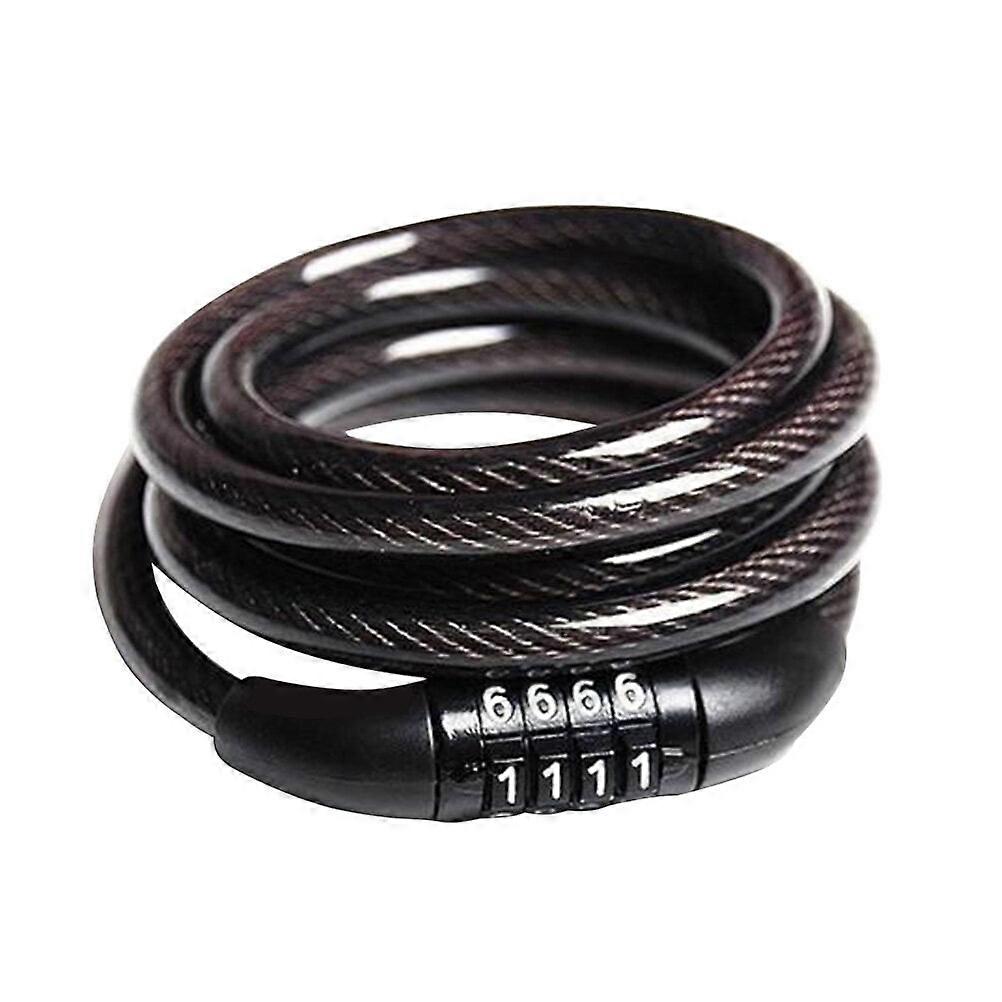 1pc Lock Bike Motorcycle Coded Lock Scooter Cycling 4 Password Security Lock