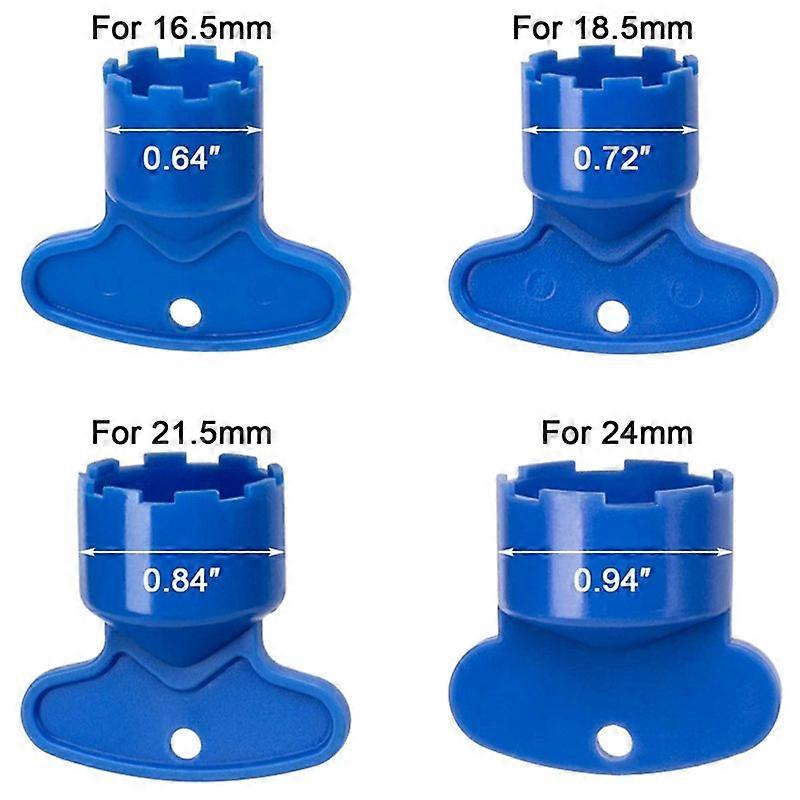 12 Pcs Faucet Aerator for Cache Aerators with Cache Faucet Aerator Key Removal Wrench Tool M16.5 18.
