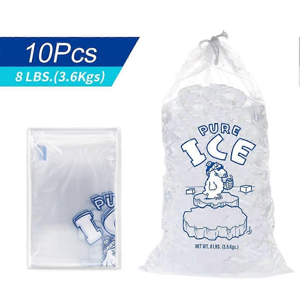 Heavy Duty Ice Bag Large Capacity Drawstring Design