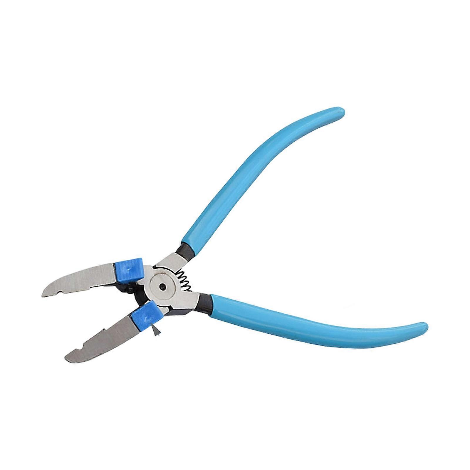 Dense Automotive Clip Abstractor Pliers With Plunger Repairer Function Oxidation Resistant Mixture Steel Exemplary For Dynamics Hobbyists Multicolor