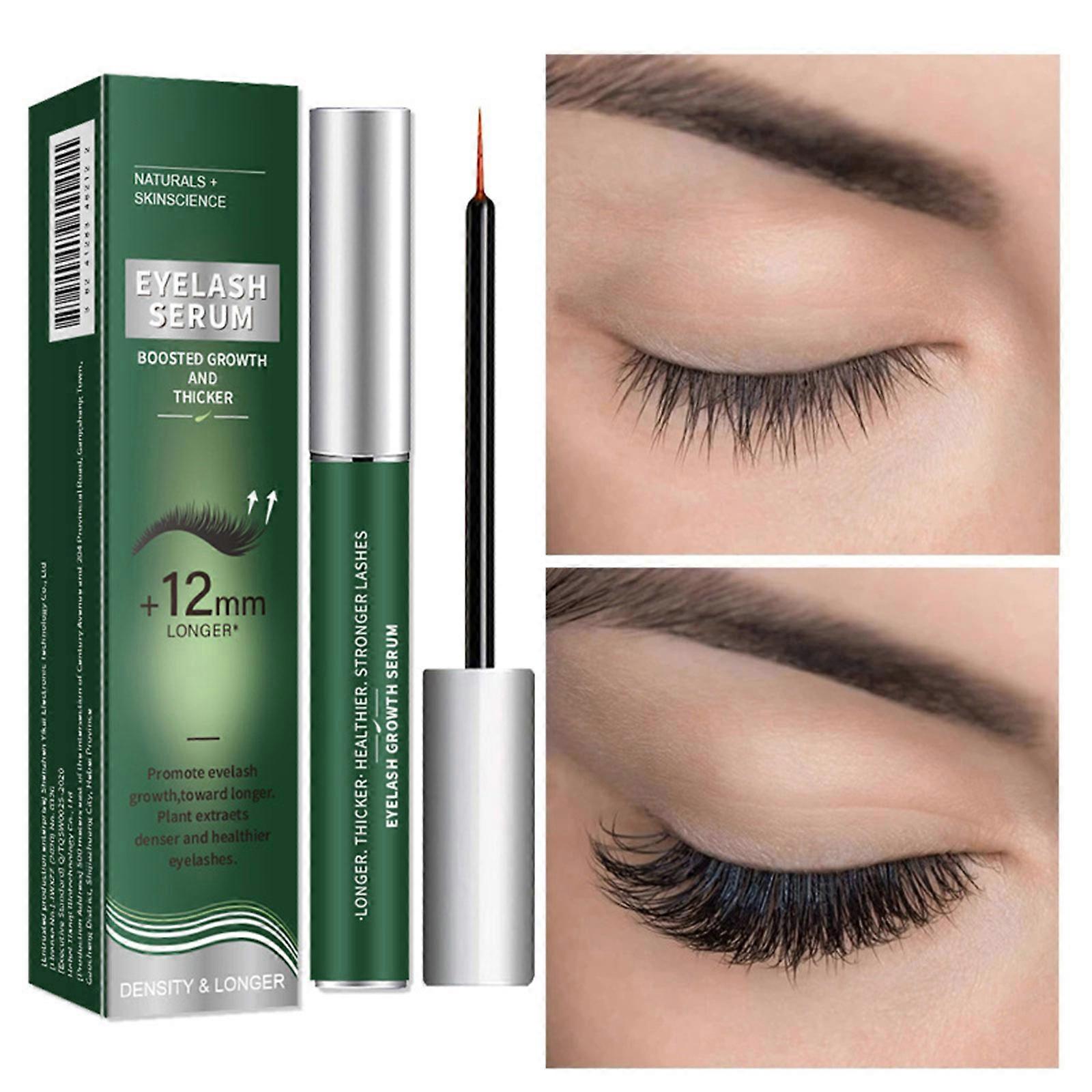 Rapid Lash Growth Serum Strengthening Formula Visible Lengthening Recyclable Packaging Multicolor