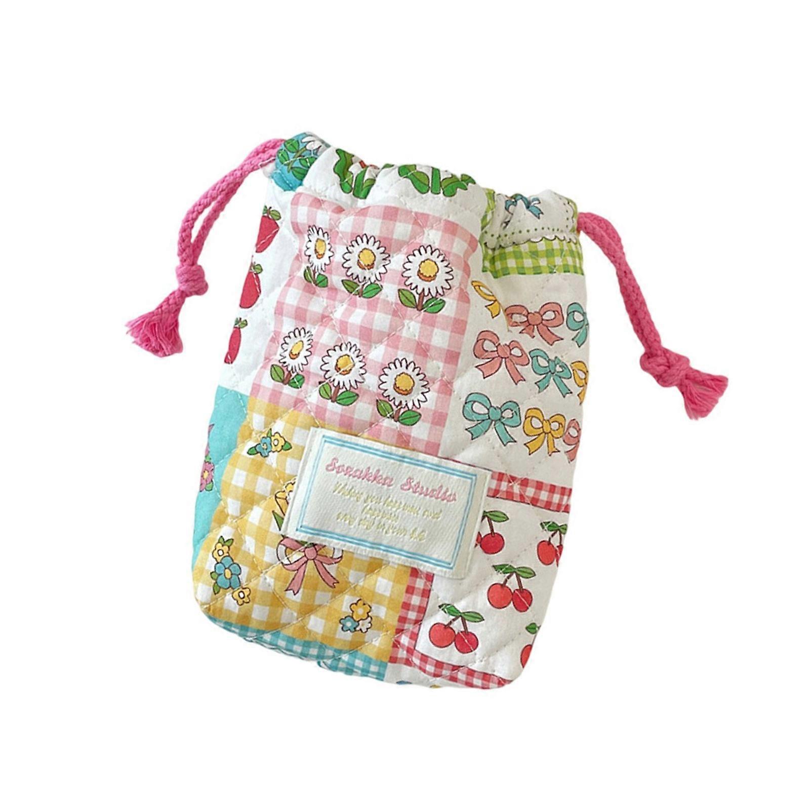 Hard Wearing Immediate Camera Storage Bag With Cord Plan Thin Polyester Case For Hiking Camping Rudiments Multicolor