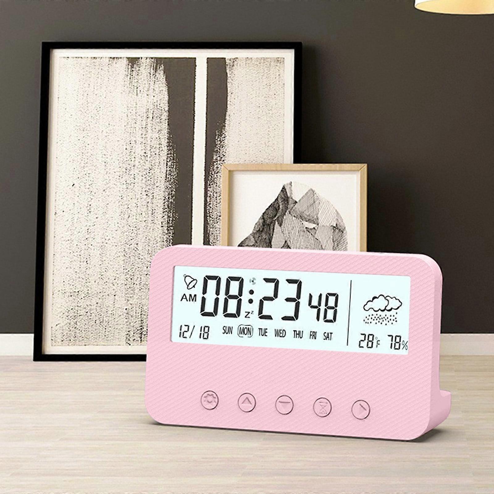 Cyber Monday Deals 2024: Viflosae Digital LED Alarm Clock with Snooze, 12/24H, Countdown Timer, Compatible with Home Office Decor