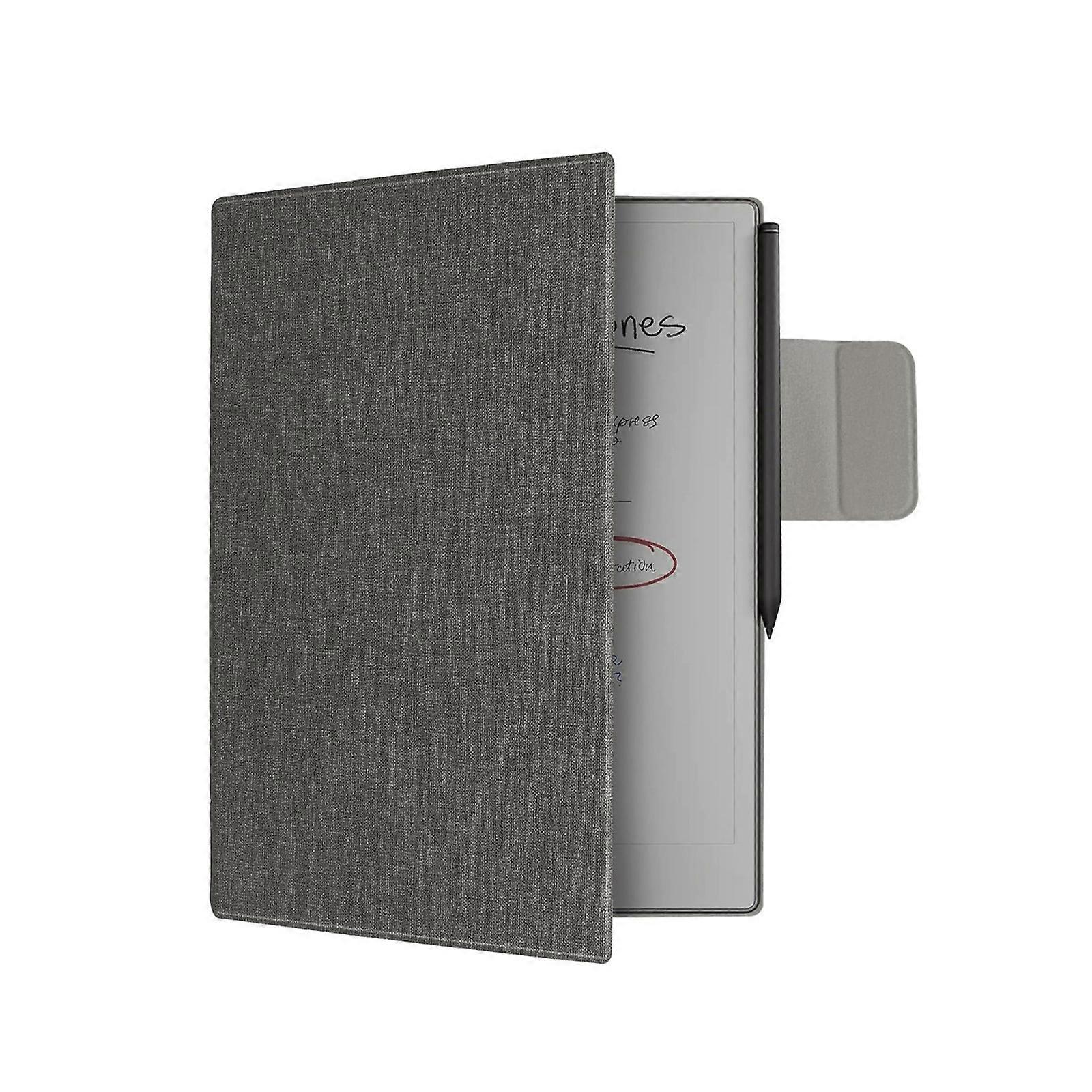 Precise Cut Magnetic Tablet Case For reMarkable Paper Pro11.8inch 2024 Devices Case Protections for Daily Travel Use  grey