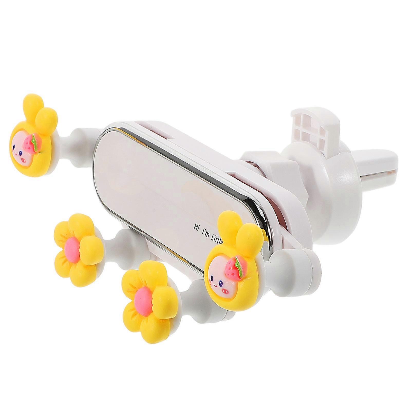 Cute Phone Holder Car Vent Rabbit Bracket for Mobile Use