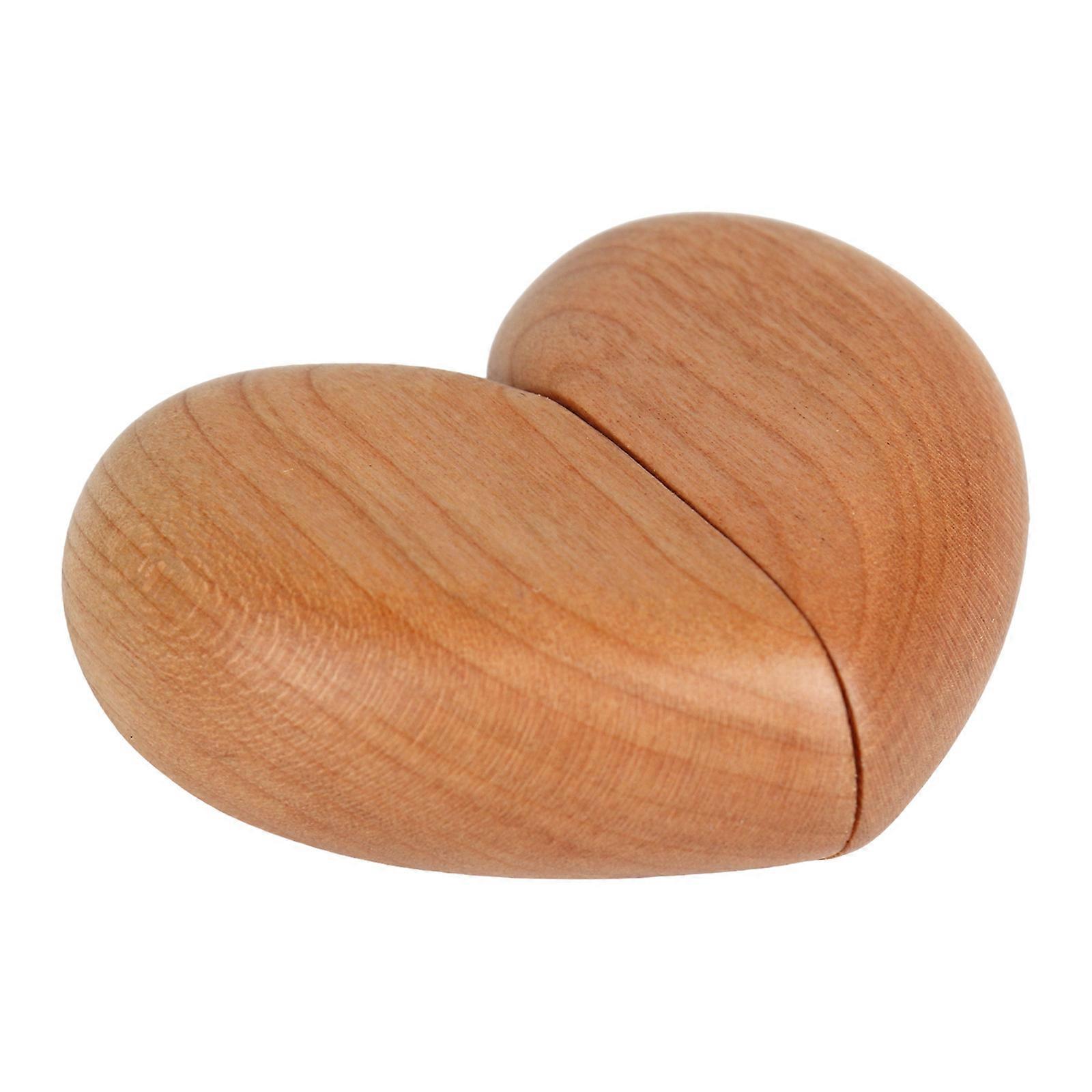 Sophisticated Heart Flips Rings Box Elegant Heart Shape Proposal Rings Box For Couple Seek Elegances And Style Multicolor