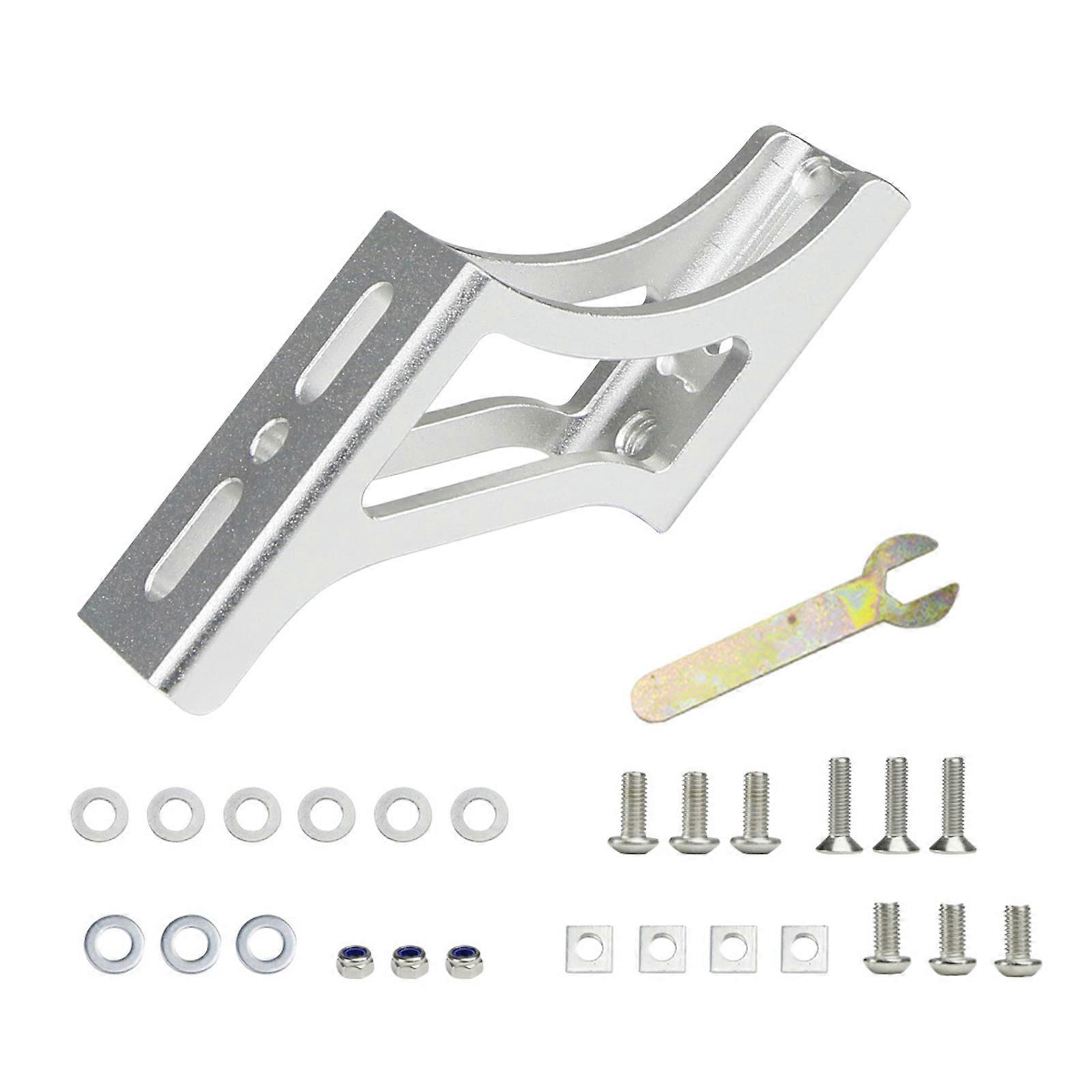 Fork Adapter Stem Risers Suit Extension Seats Part Bike Stem Adaptor Risers for Improved Ride Experience  Silver