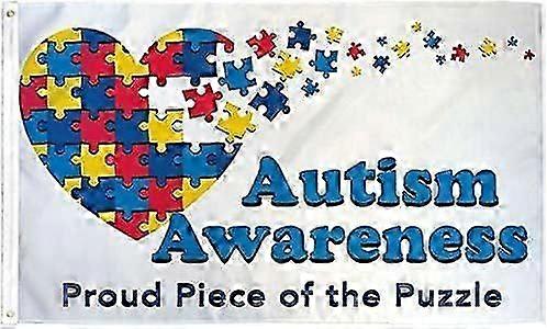 Autism Awareness Flag Mode A-4014