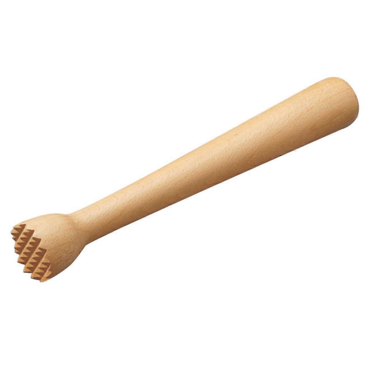 Cocktail Muddler Beechwood Long Handle Bar Tool for Mojitos Drinks and Smoothies