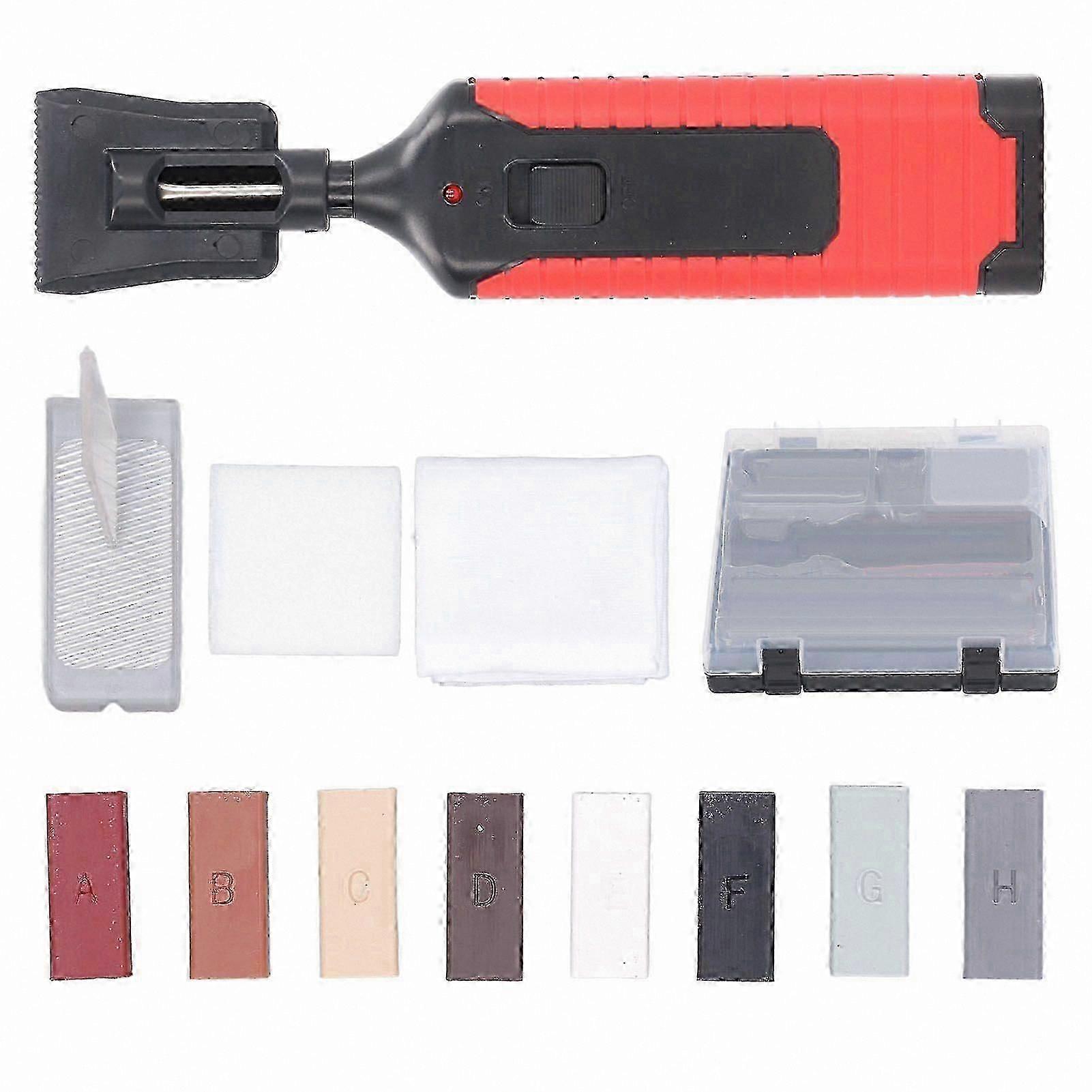 Stone and Tile Repair Kit with 8 Wax Blocks for Fixing Cracks and Damage