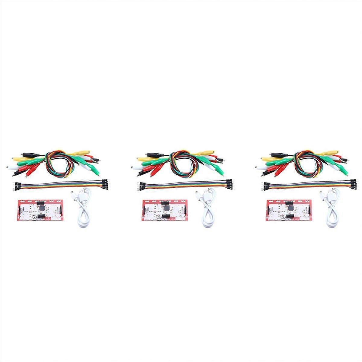 3Set for Main Control Board Controller Module DIY Kit with USB Cable Clip for Practical Child's Gift