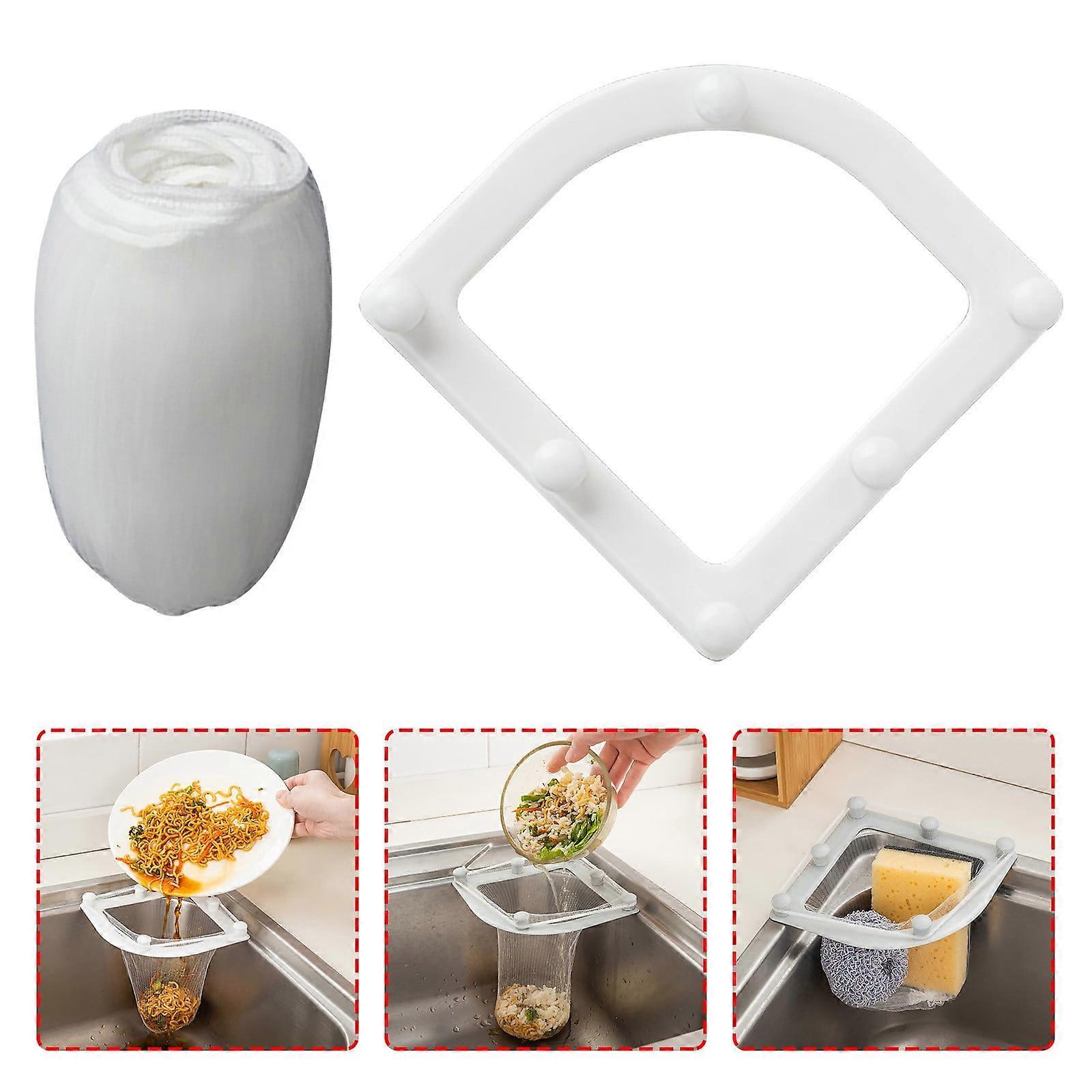 WinysinSink Filters Kitchen Disposable Drainage Garbage Mesh Bag Pool Filters