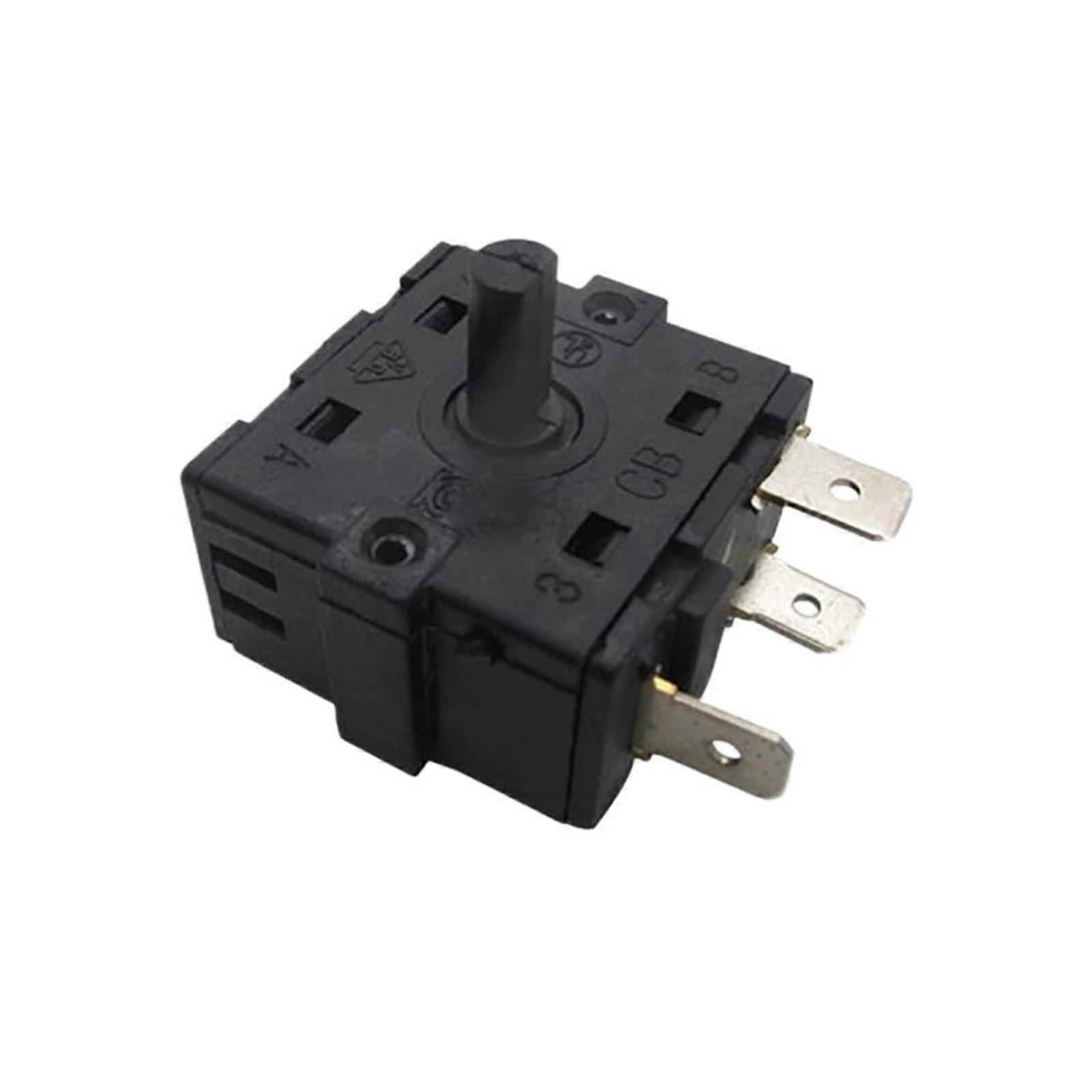 Electric Radiator Heater Rotary Selector Switch 3/5 Pin 2/4 Position for Room Heating