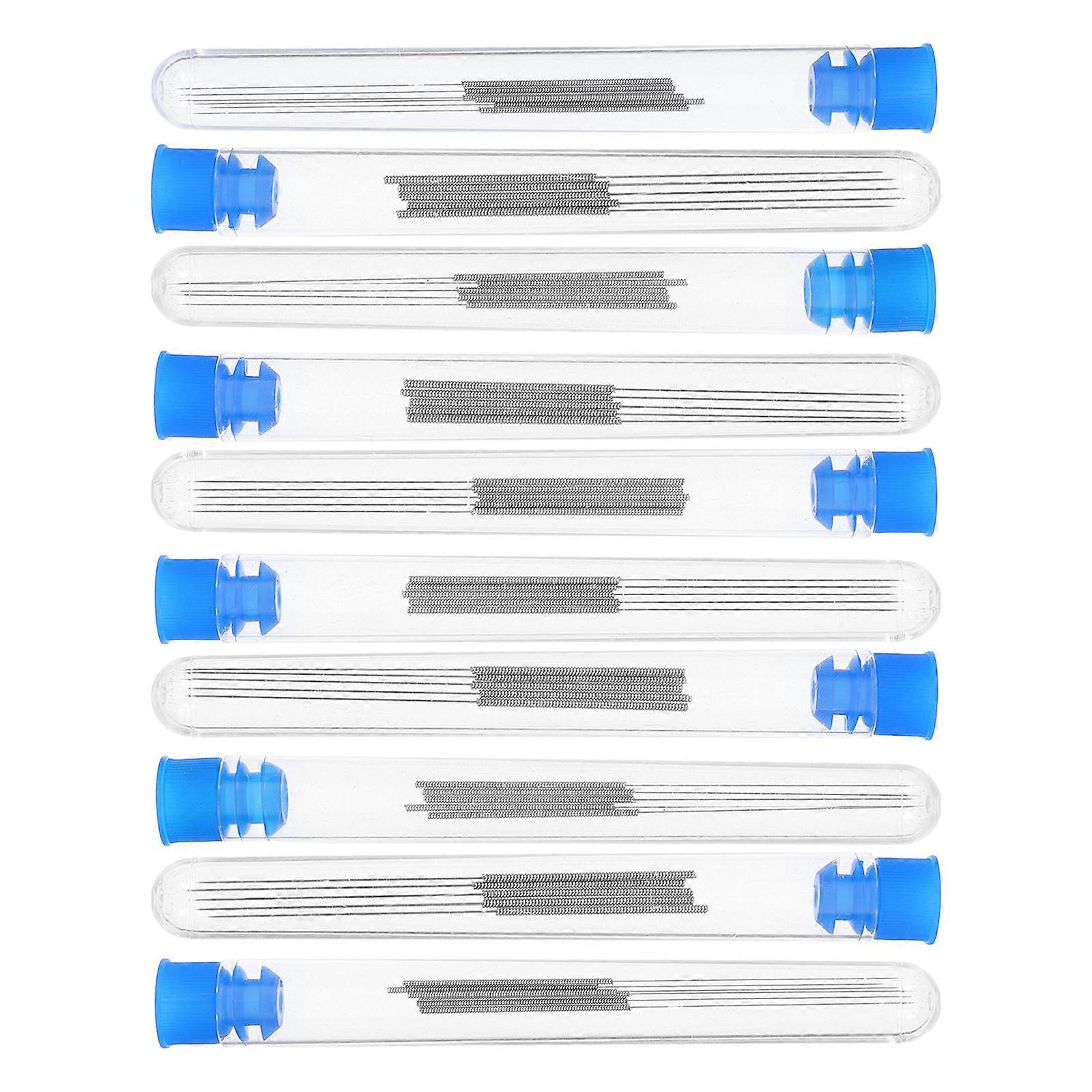 Printer Nozzle Maintenance Tools Stainless Steel Cleaning Needles for 3D Printer 50Pcs