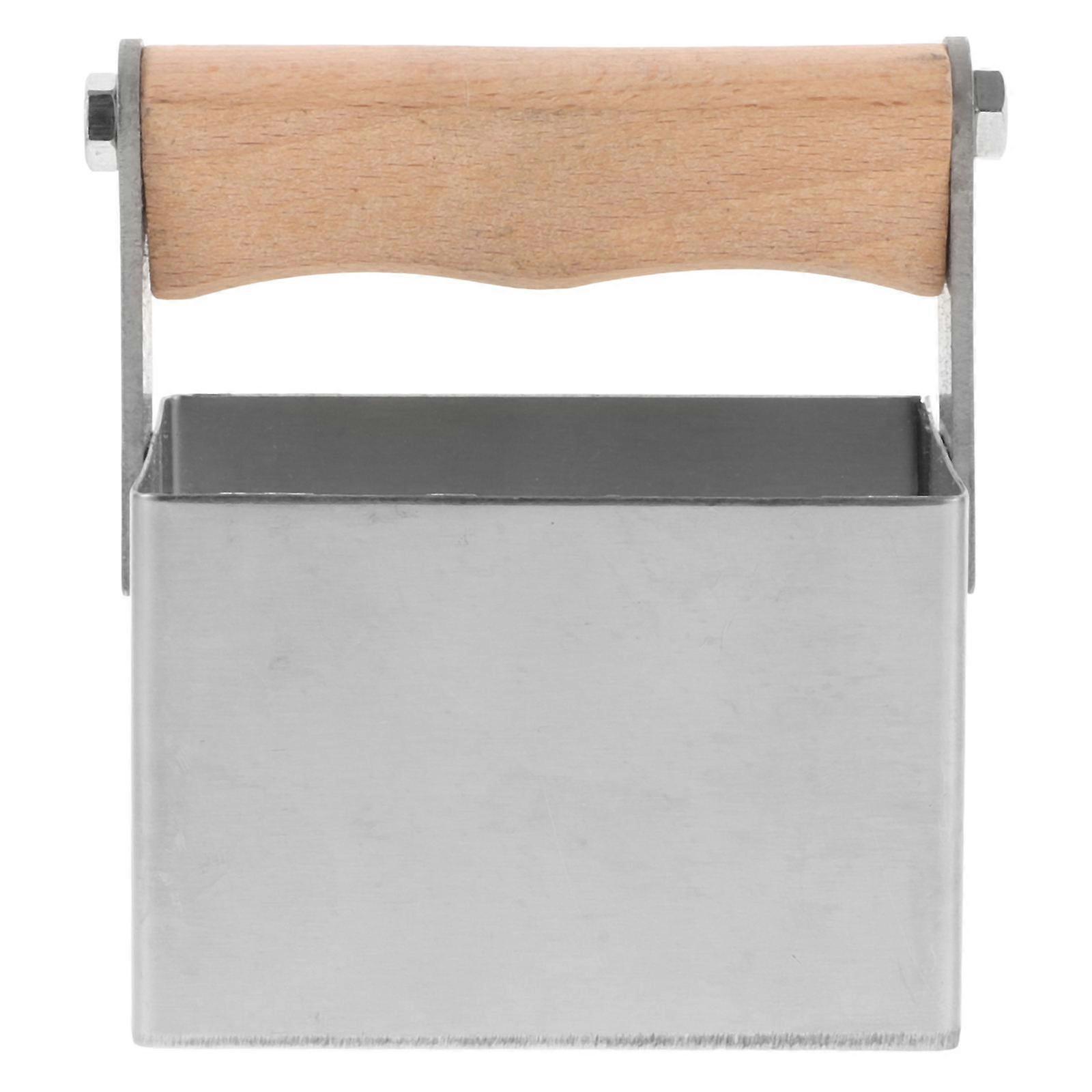 Portable Honey Cutter for Honeycomb Cutting with Wood Handle