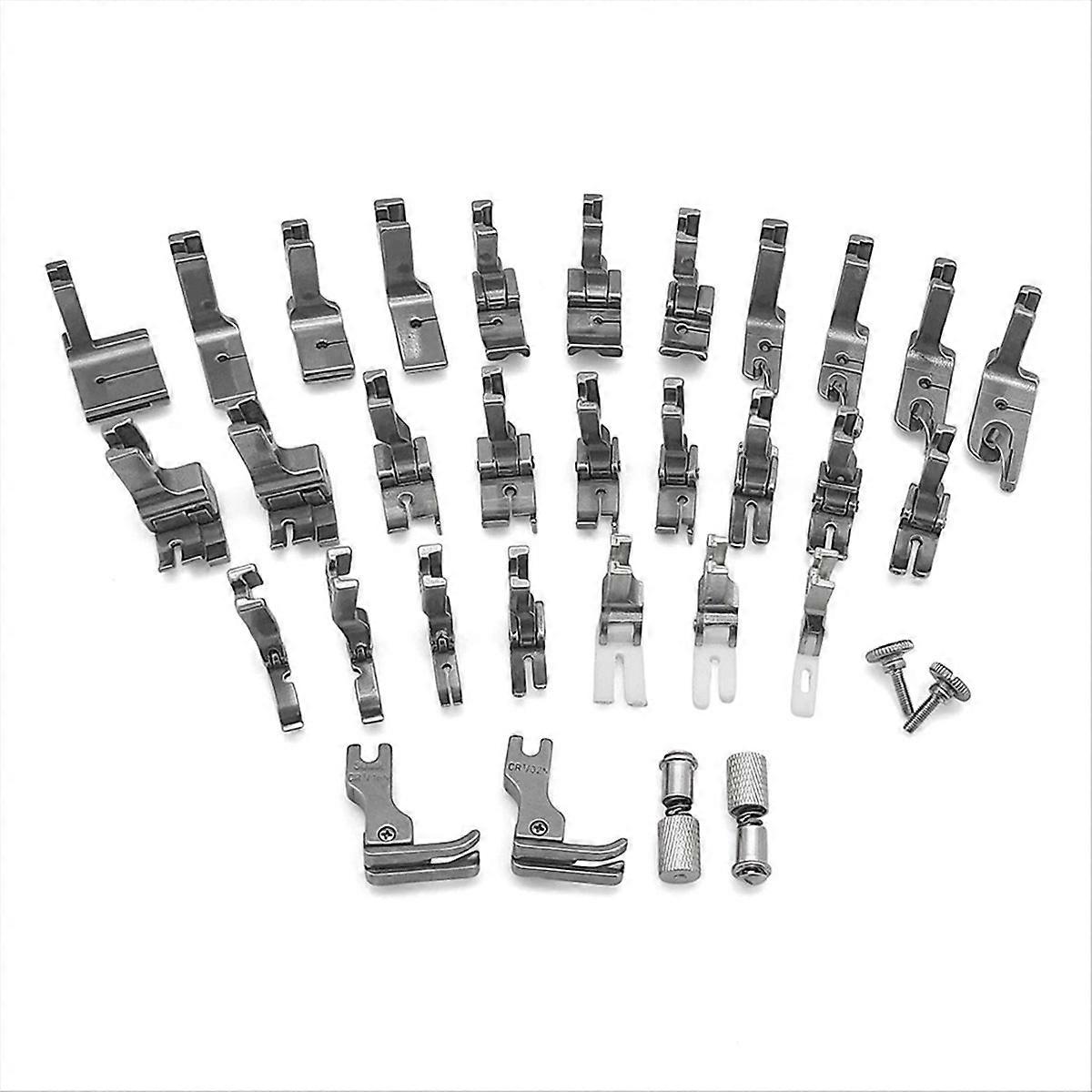 31 PCS Presser Foot Set 2 Screw for Singer Sewing Machine