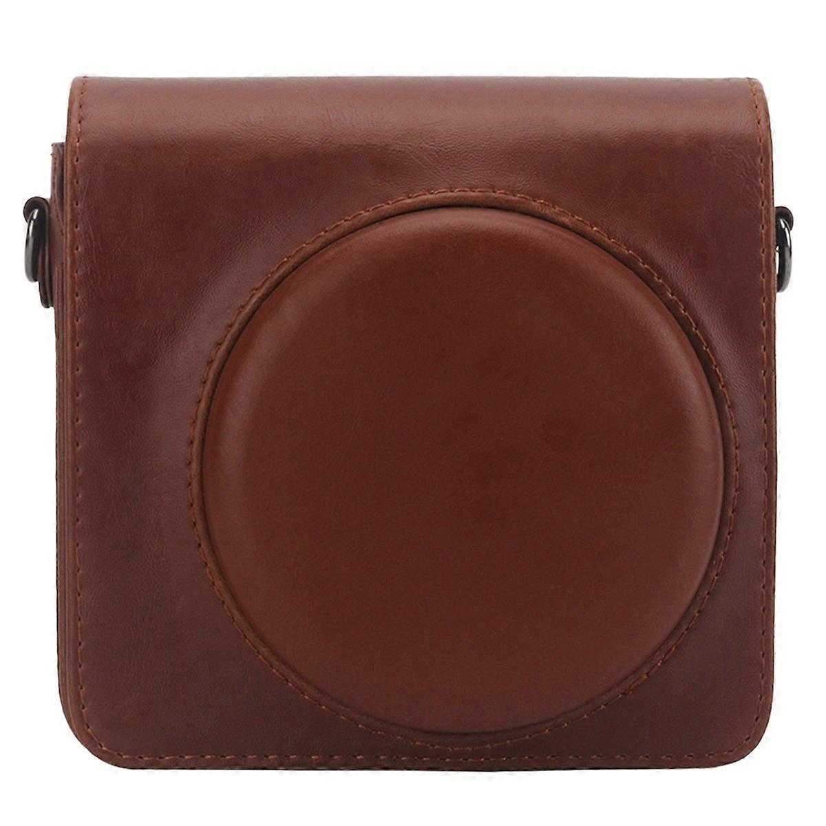 PU Camera Case for Square SQ40 - Magnetic Buckle Adjustable Shoulder Strap Protective Storage Bag B