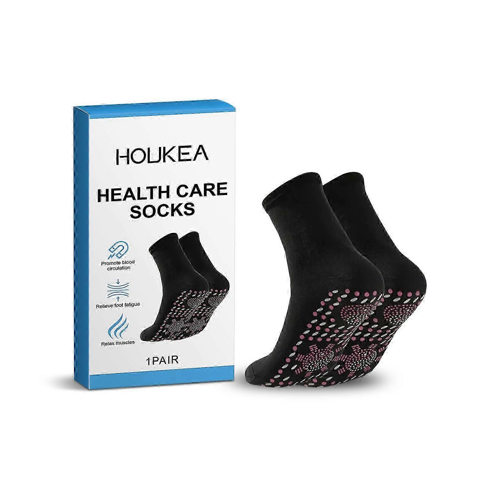 foot care socks are 97% polyester and 3% spandex