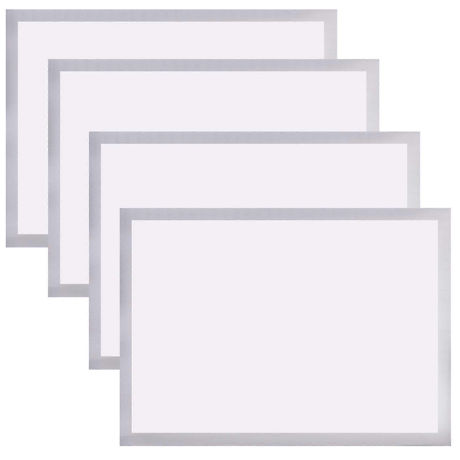 4Pcs Magnetic Photo Frames Self-adhesive Paintings Display Frames Picture Frames