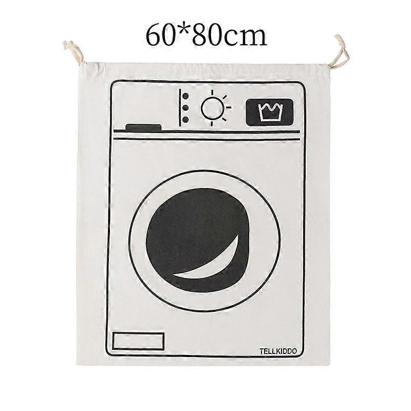 Clothing storage linen cotton fabric drawstring canvas drawstring bag