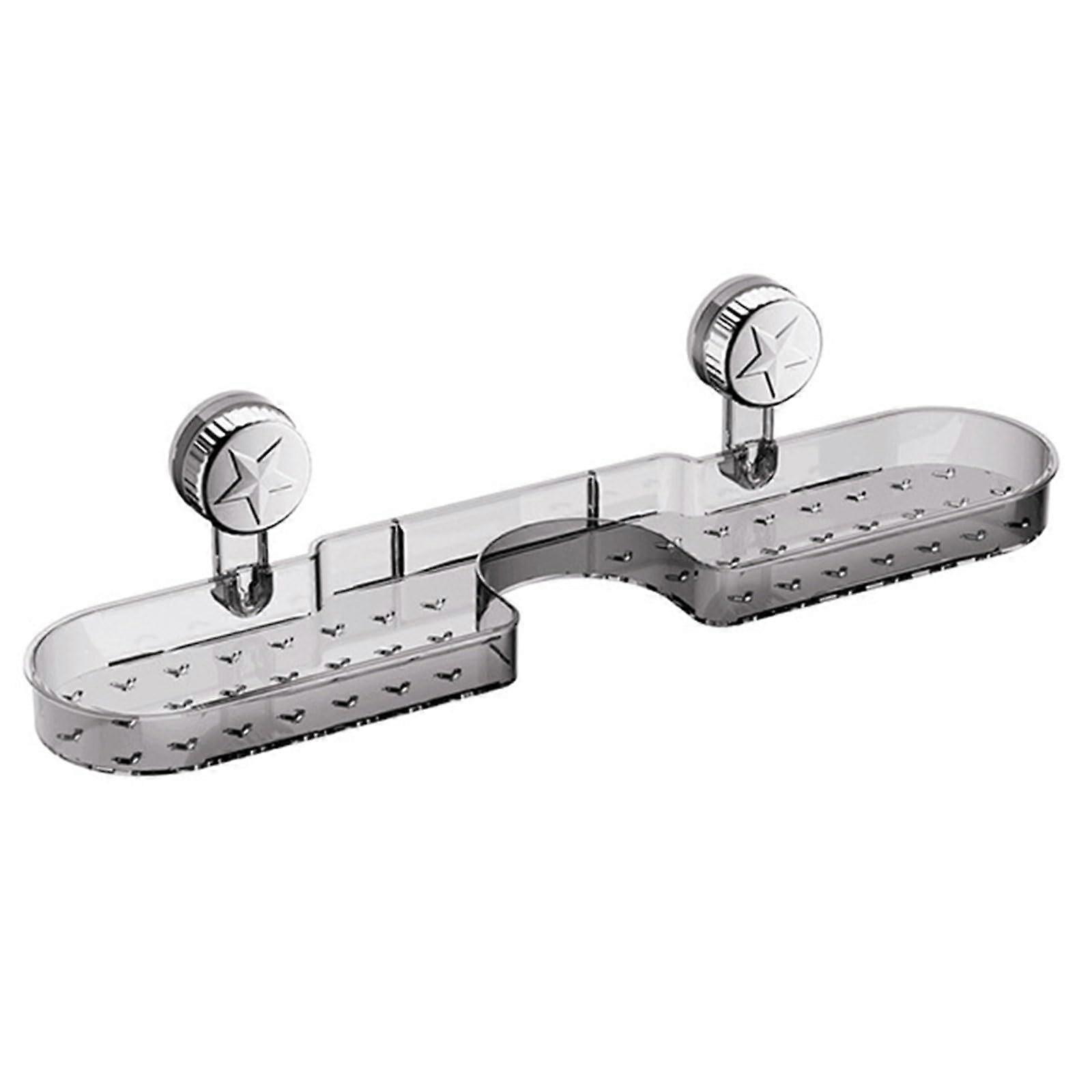 Wall Mounted Shower Caddy Bathroom Organizer with Large Capacity NoDrill Rustproof Shelf