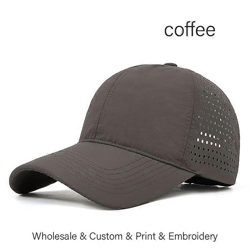 Casquette de baseball SLECKTON personnalisée avec broderie du logo séchage rapide respirante et impe