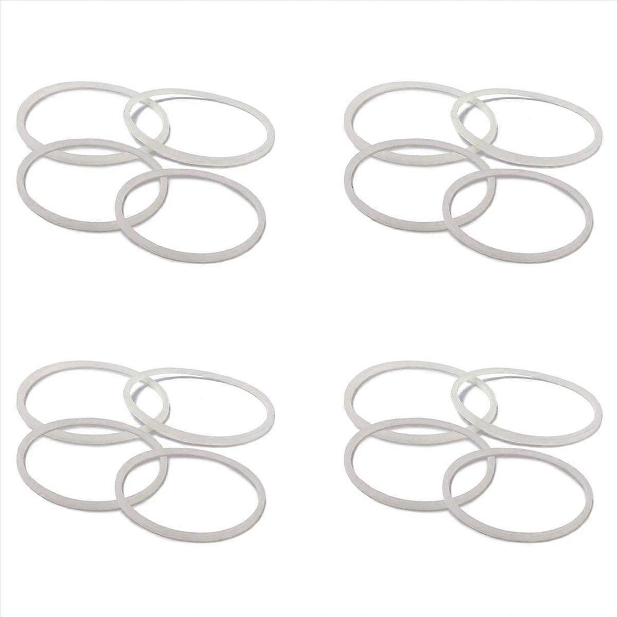 Gaskets Rubber Seal Ring for Magic Blender Flat/ 4 Pack
