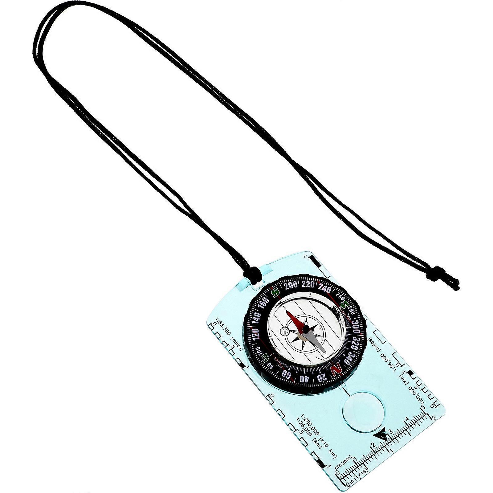 Outdoor Navigation Tool for Hiking with Map Ruler Acrylic