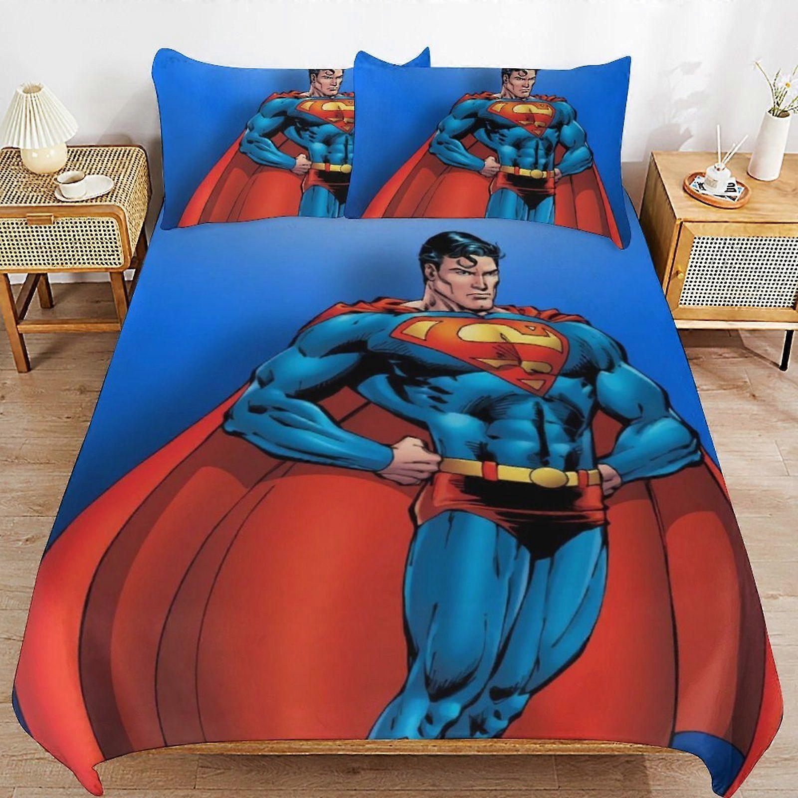 1768FY Superman Premium Konfor İplik Serisi Basit Fonksiyon Güvenilir Uyum Nevresim Takımı Yatak Çözümü BS1768