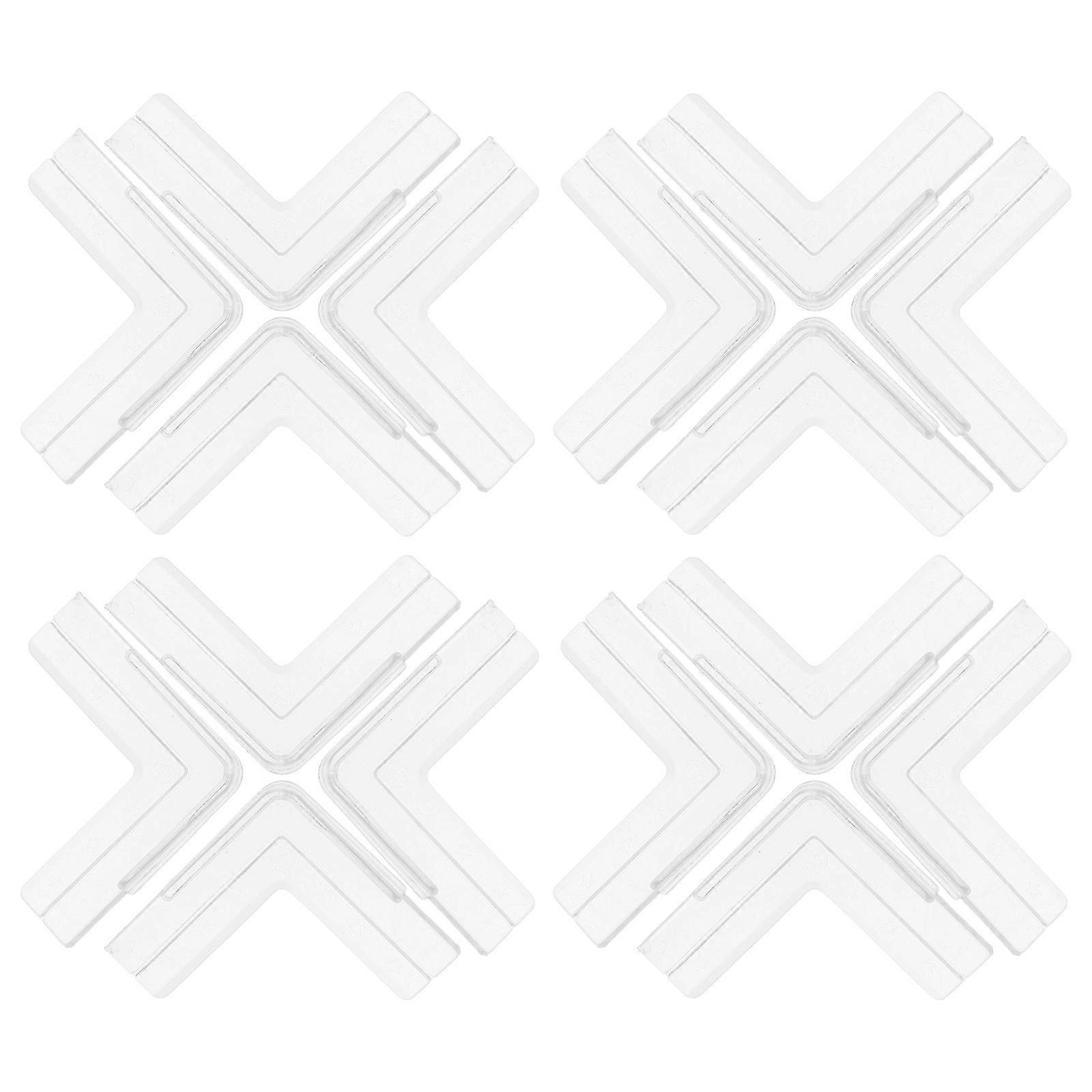 Desk Corner Protector Transparent Window Corner Protectors for Child Protection 40Pcs