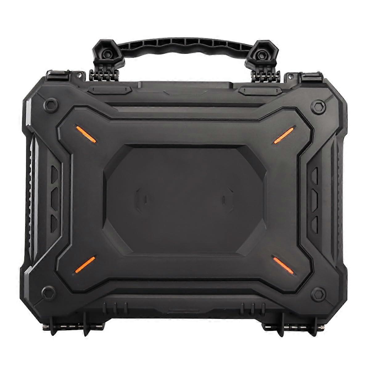 Waterproof Shockproof Tool Storage Case 12.6 Inch Hard Shell with Dustproof Protection and Lock