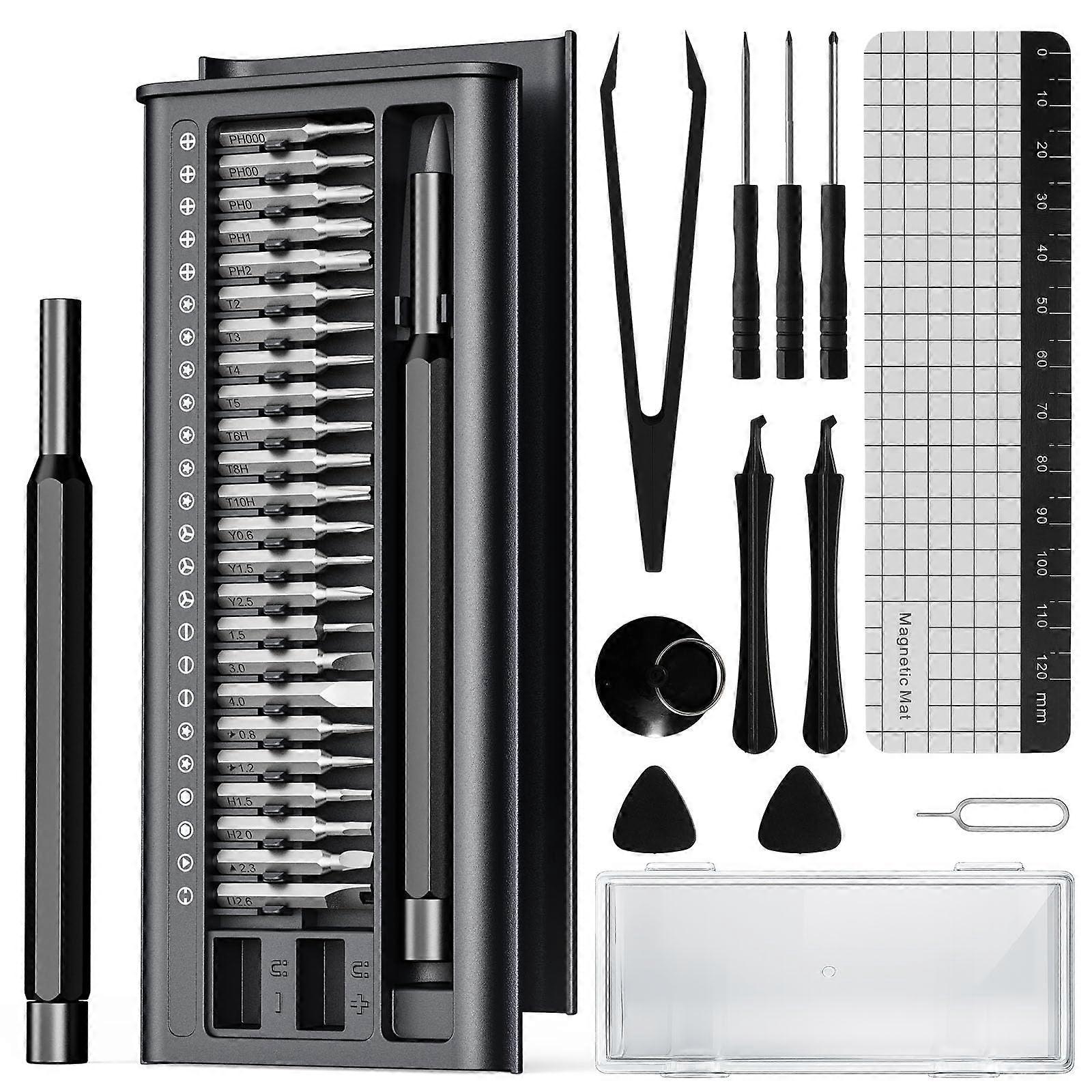 38 in 1 Precision Screwdriver Set with Magnetic Bits for Laptop Phone Watch Console