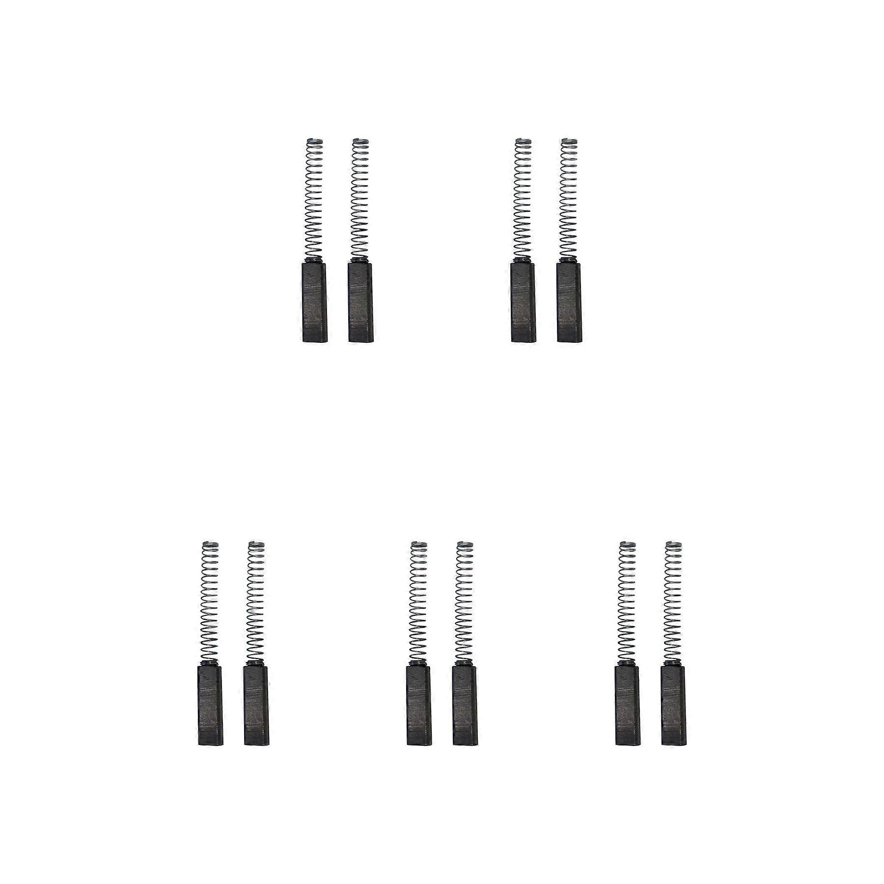 5 Sets Carbon Brushes 4.5x5x18 for Mixer Motor Replacement Restore Power