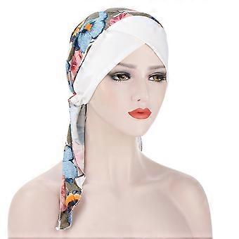 Women Muslim Hijab Turban Hair Loss Chemo Cap Bonnet Headwrap Scarf Arab Hat New
