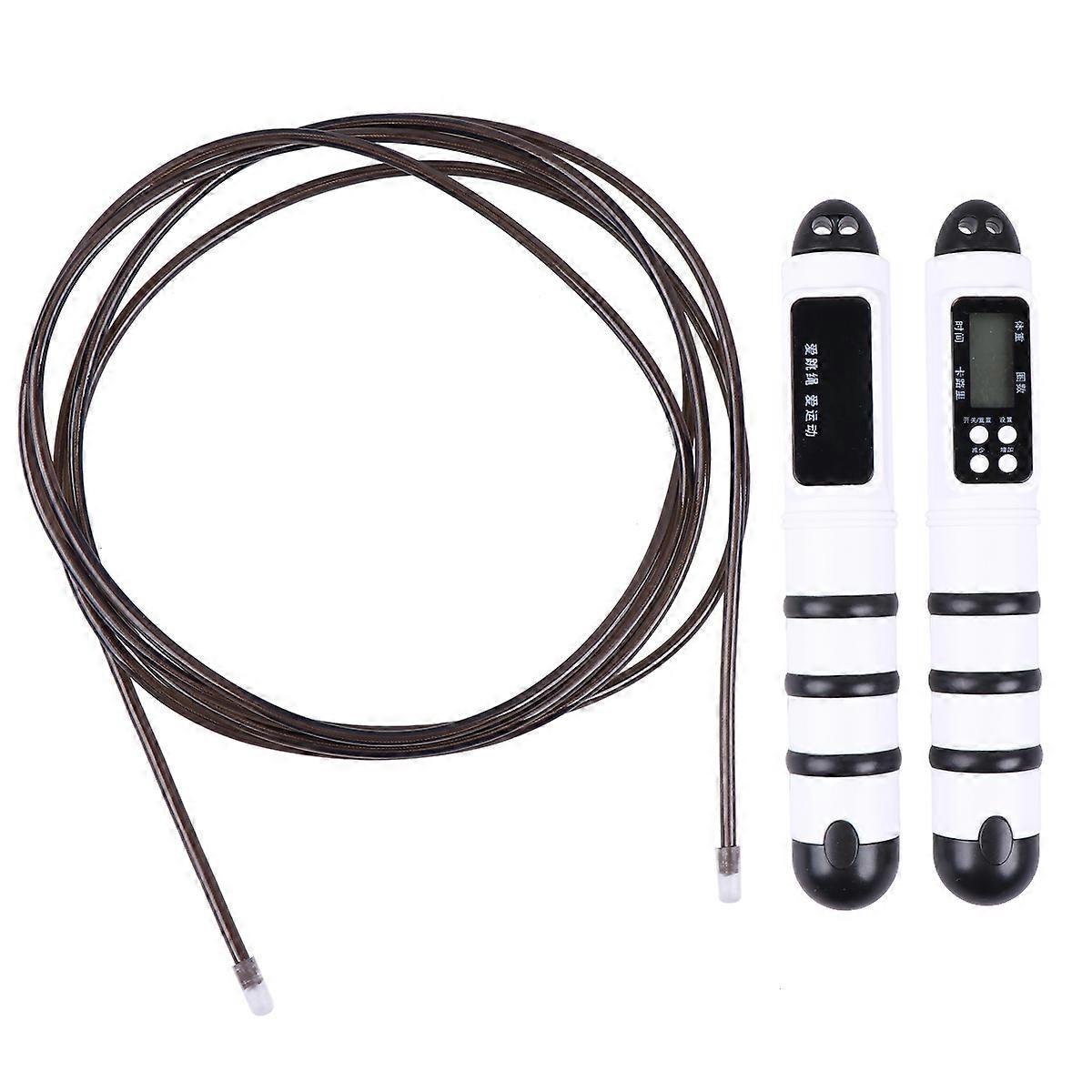 2Pcs Electronic Counting Jump Rope for Fitness Multi-Functional Workout