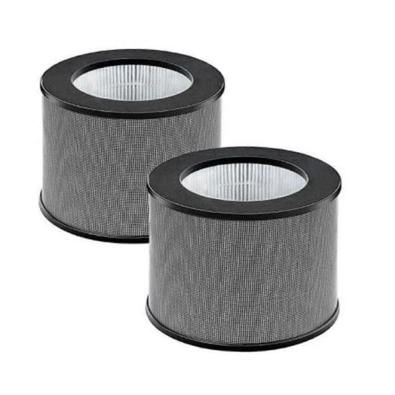 2 Pack Air Purifier Replacement Filter with Activated Carbon, DualLayer for TaoTronics TTAP006