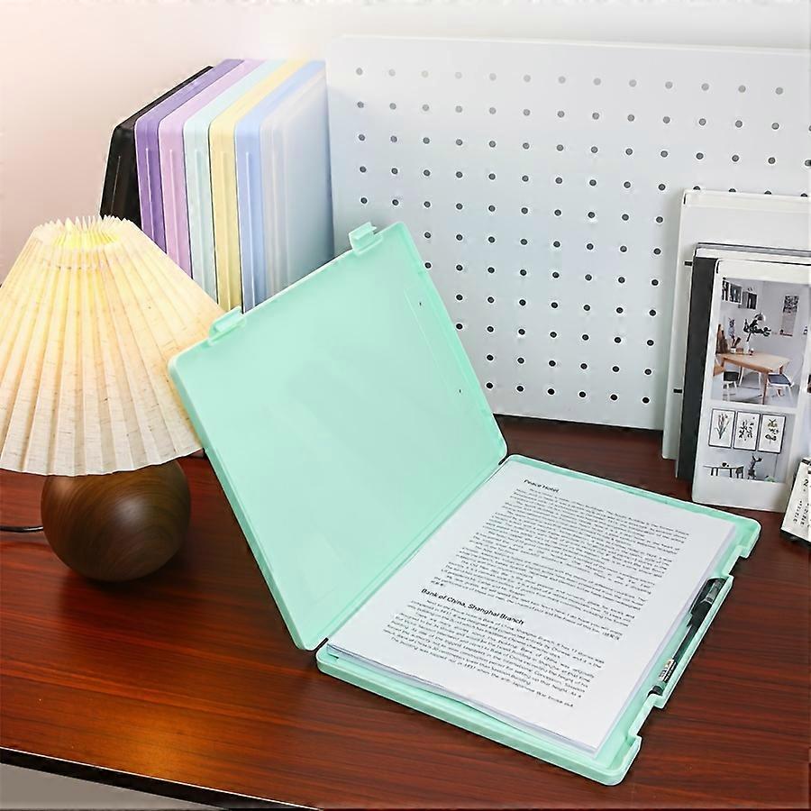 A4 transparent data storage box, folder, large capacity, multifunctional student test paper, book, graduation certificate, archi