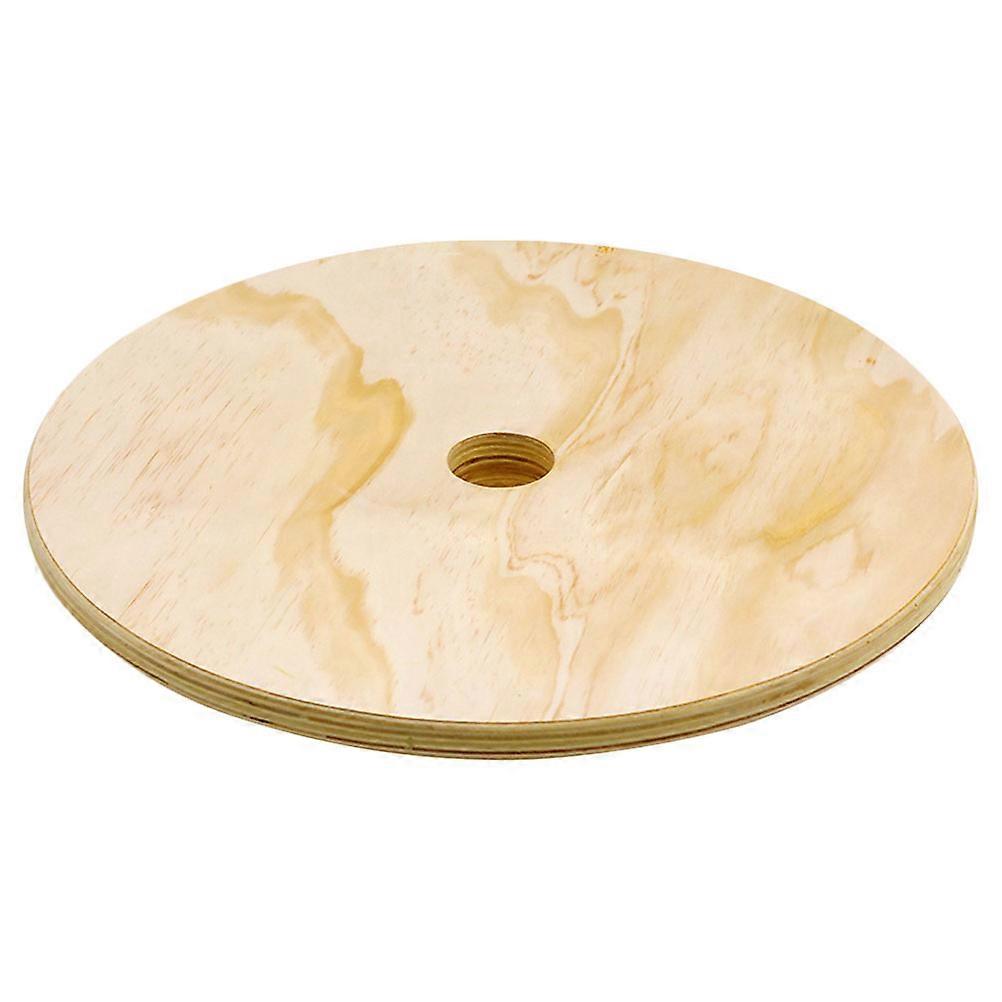 Vektskive til treningsstudio, firkantet, beige tre, 1 sett