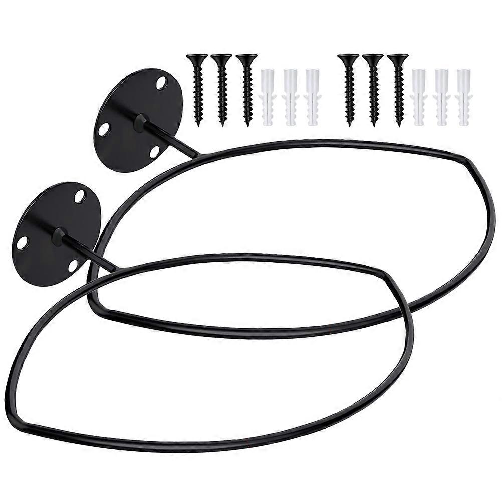 Basketball Display Holder for Displaying 4Pcs Wall Mount Ball Rack