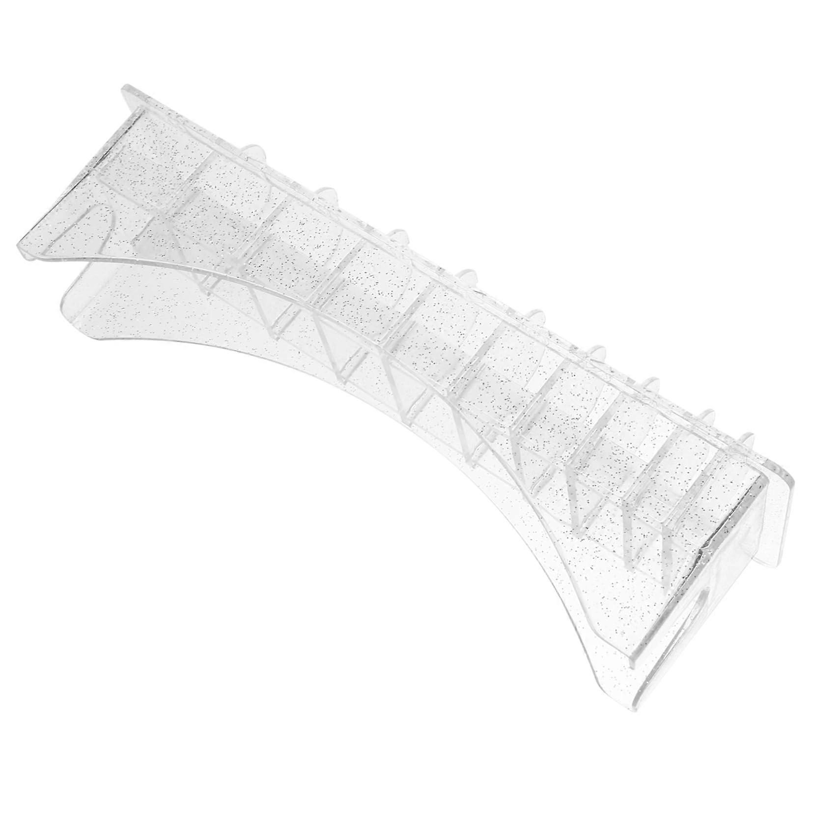 Clipper Guard Organizer Case with 10 Grids for Hair Clipper Combs and Attachments Storage