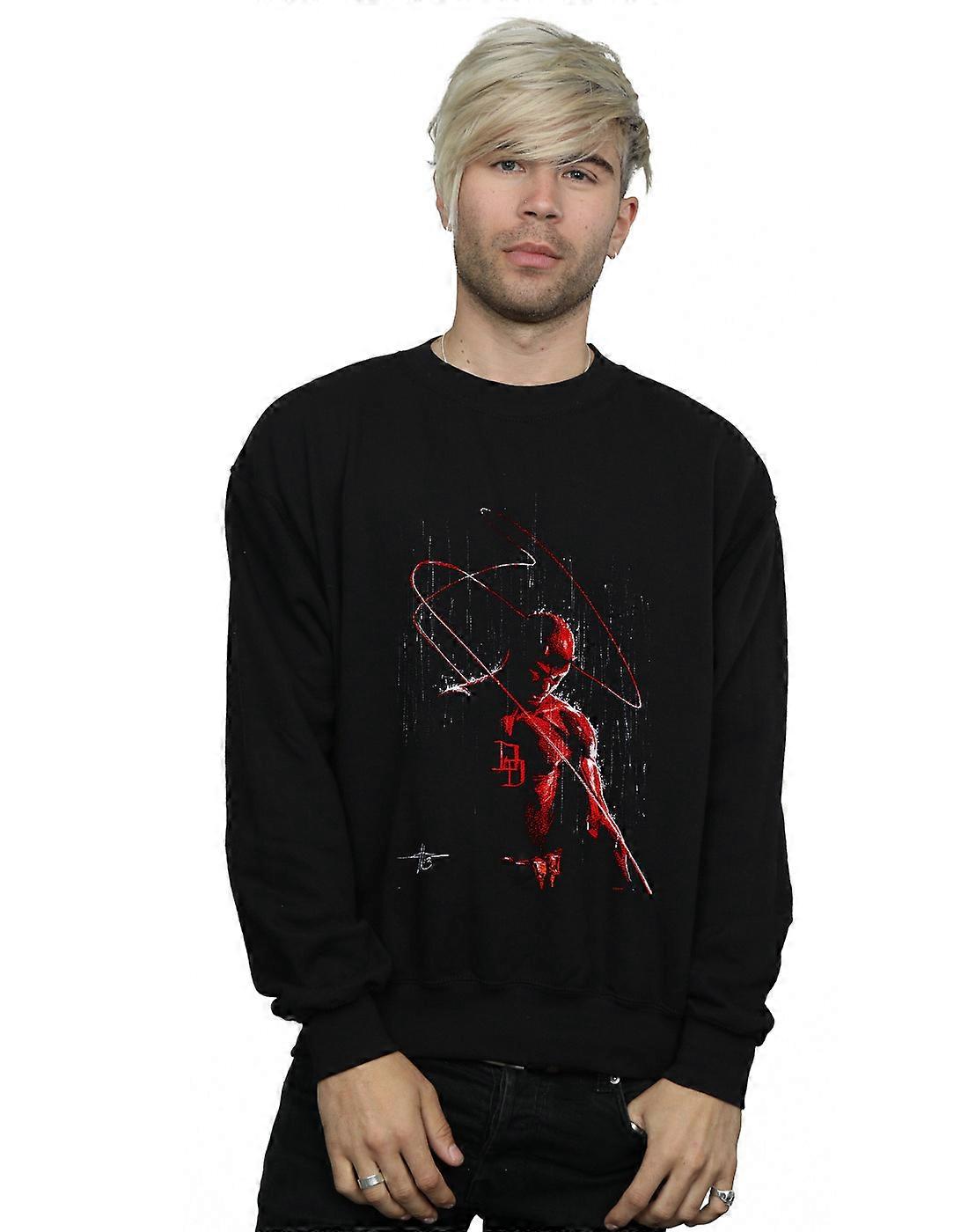 Marvel menns Daredevil maleri Sweatshirt