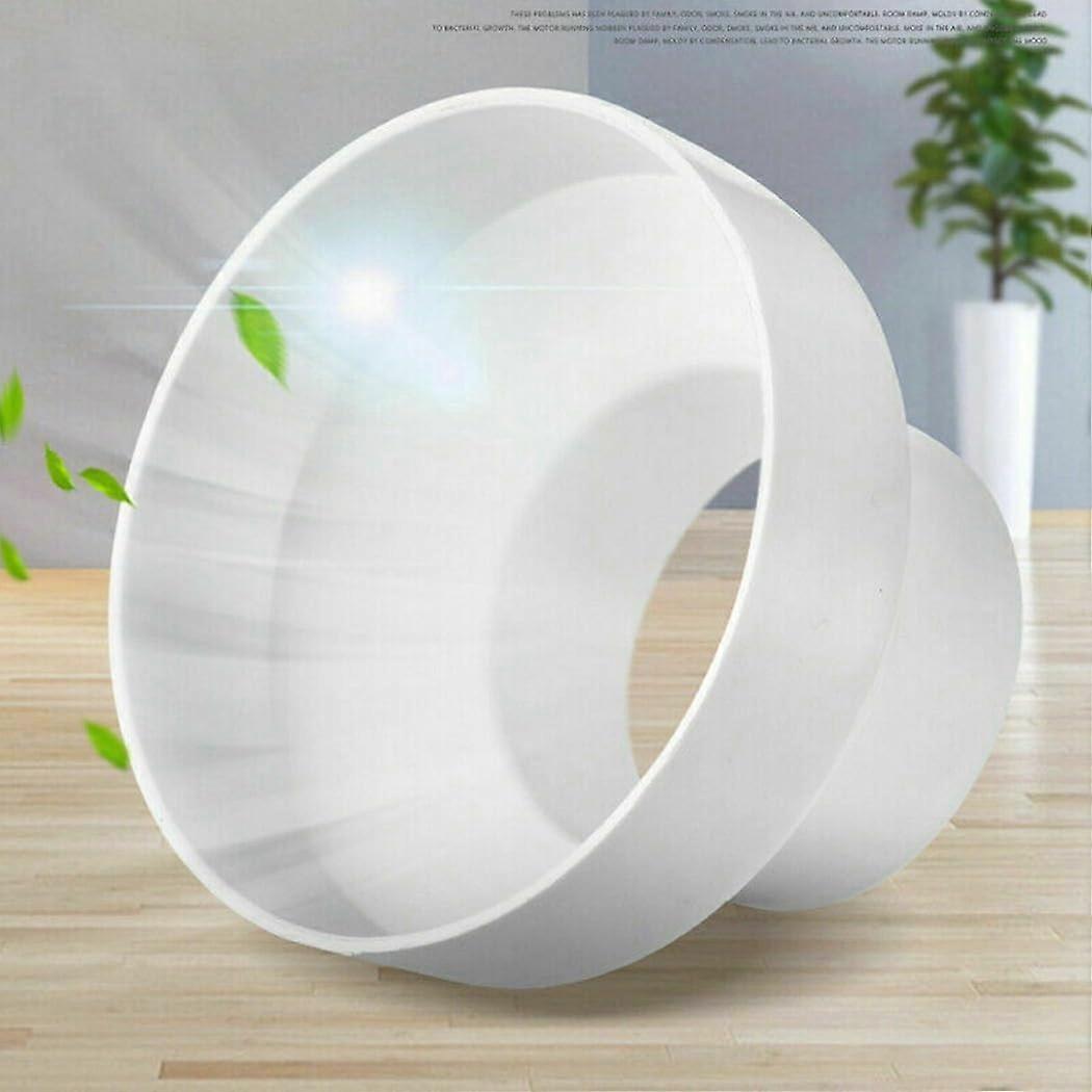 150 to 110 mm ABS Ventilation Pipe Reducer Adapter for HVAC Systems, Secure Connection, Smooth Airflow