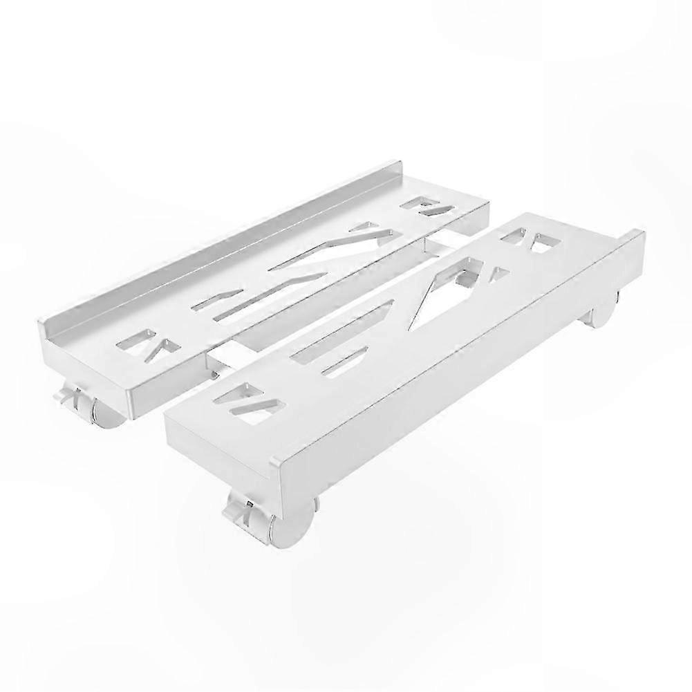 Adjustable CPU Stand with Wheels for Most Computers, Mobile PC Tower Holder, Under Desk Storage Solution